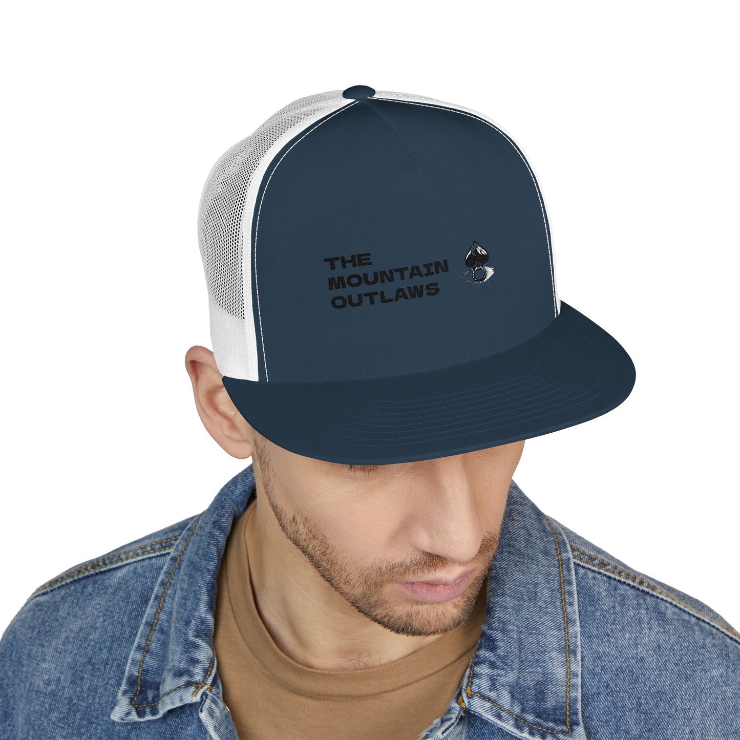 5 Panel Trucker Cap (Embroidery)