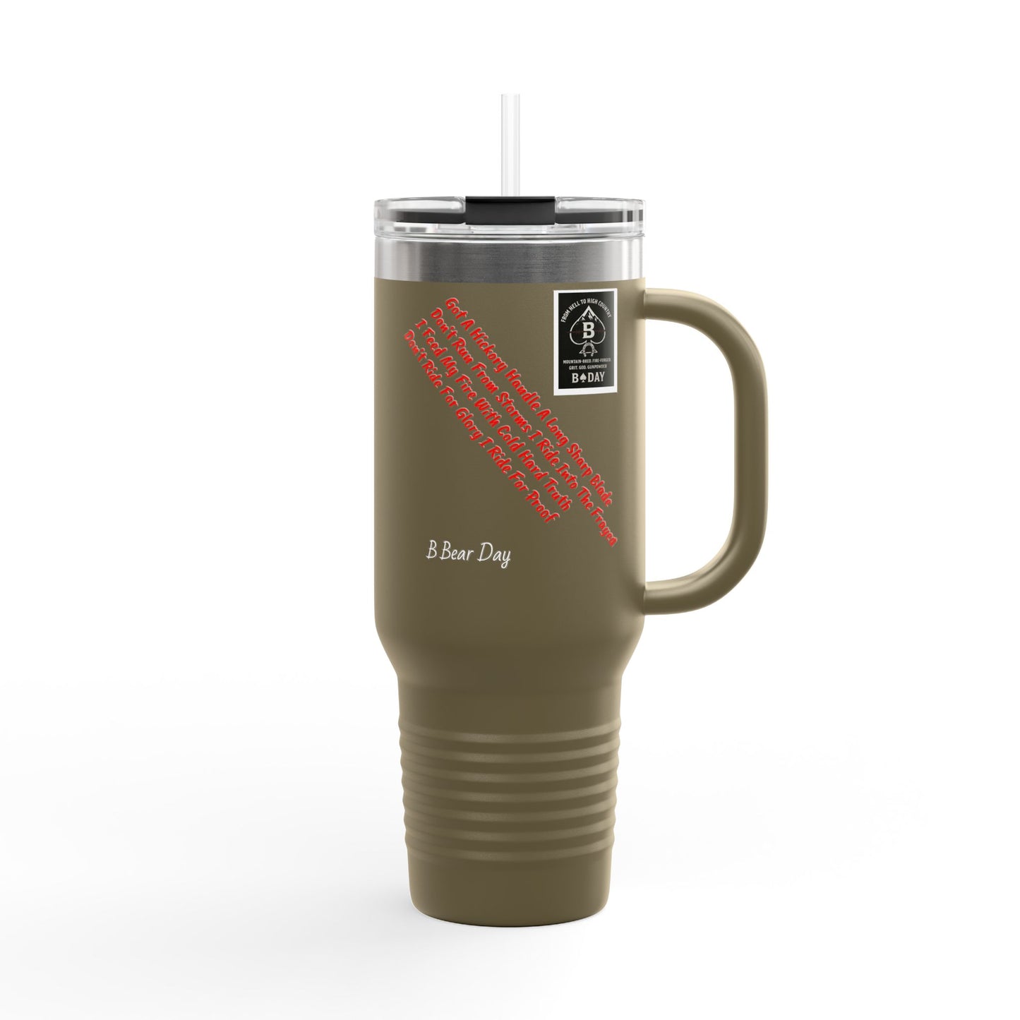Grit. Grace. Gunpowder. — Signature Creed Mug (B Bear Day)