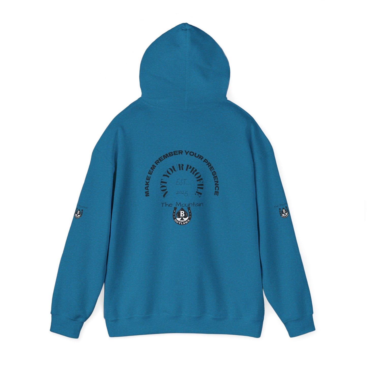 Presence Over Profile Hoodie – Mountain Outlaws Edition