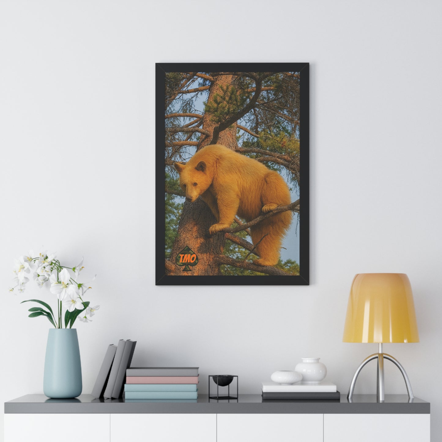 Black Bear in the Pines – Wild Backcountry Photo Print