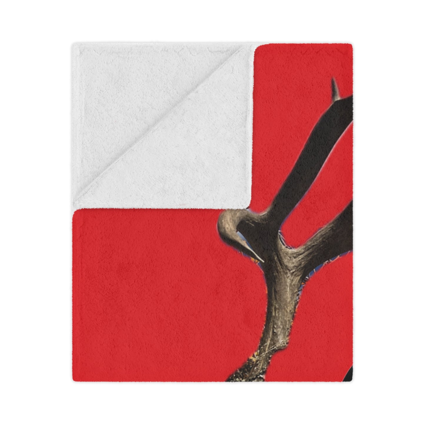 Rustic Outdoor Minky Blanket - The Signal Blanket – Mountain Outlaws War-post Edition