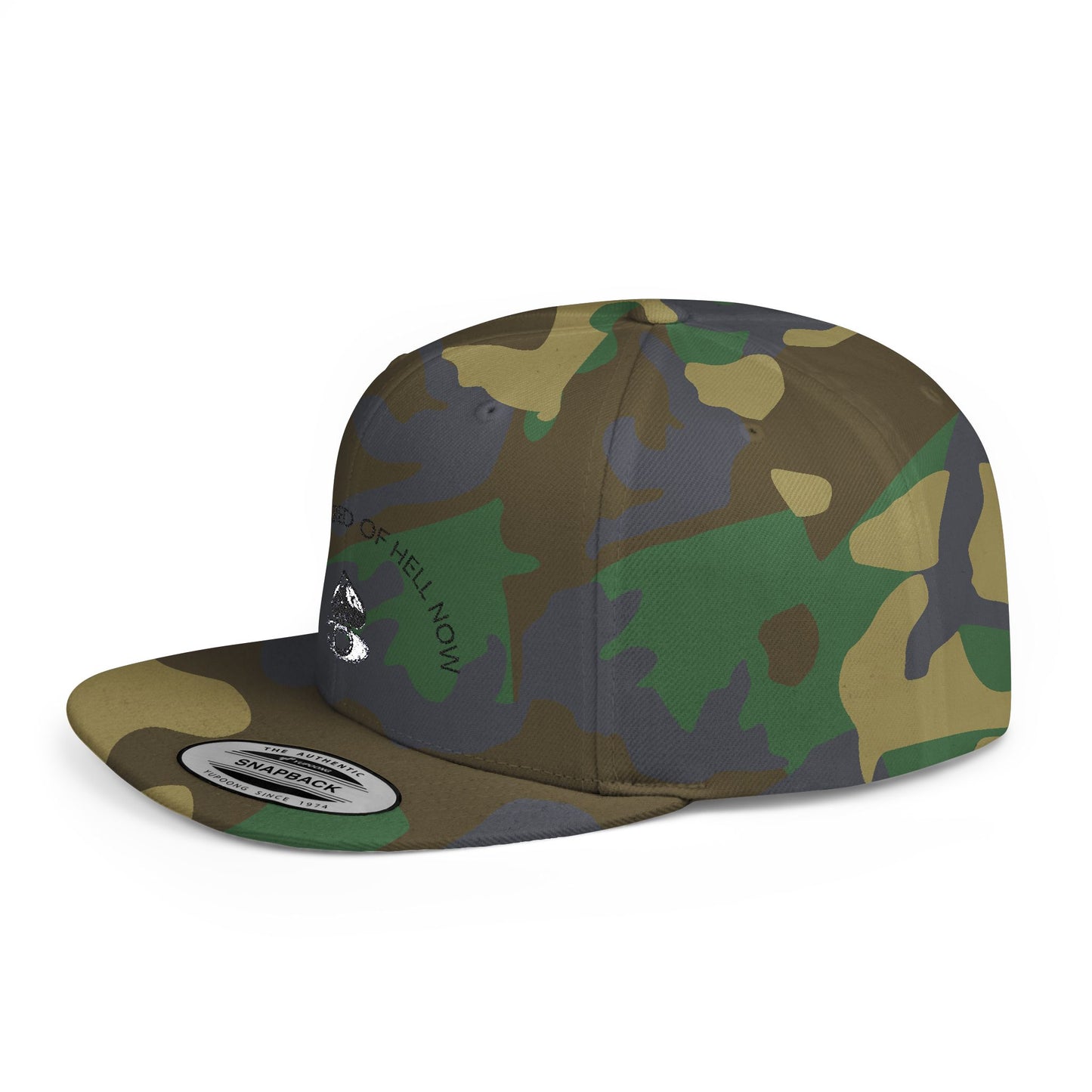 Bold Statement Snapback Hat for Confident Individuals, Casual Style, Gift for Birthdays, Streetwear Essential, Unique Fashion Statement