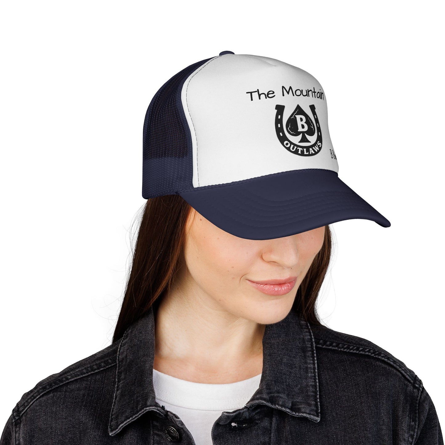 The Mountain Outlaws Trucker Hat – Red White Blue Edition