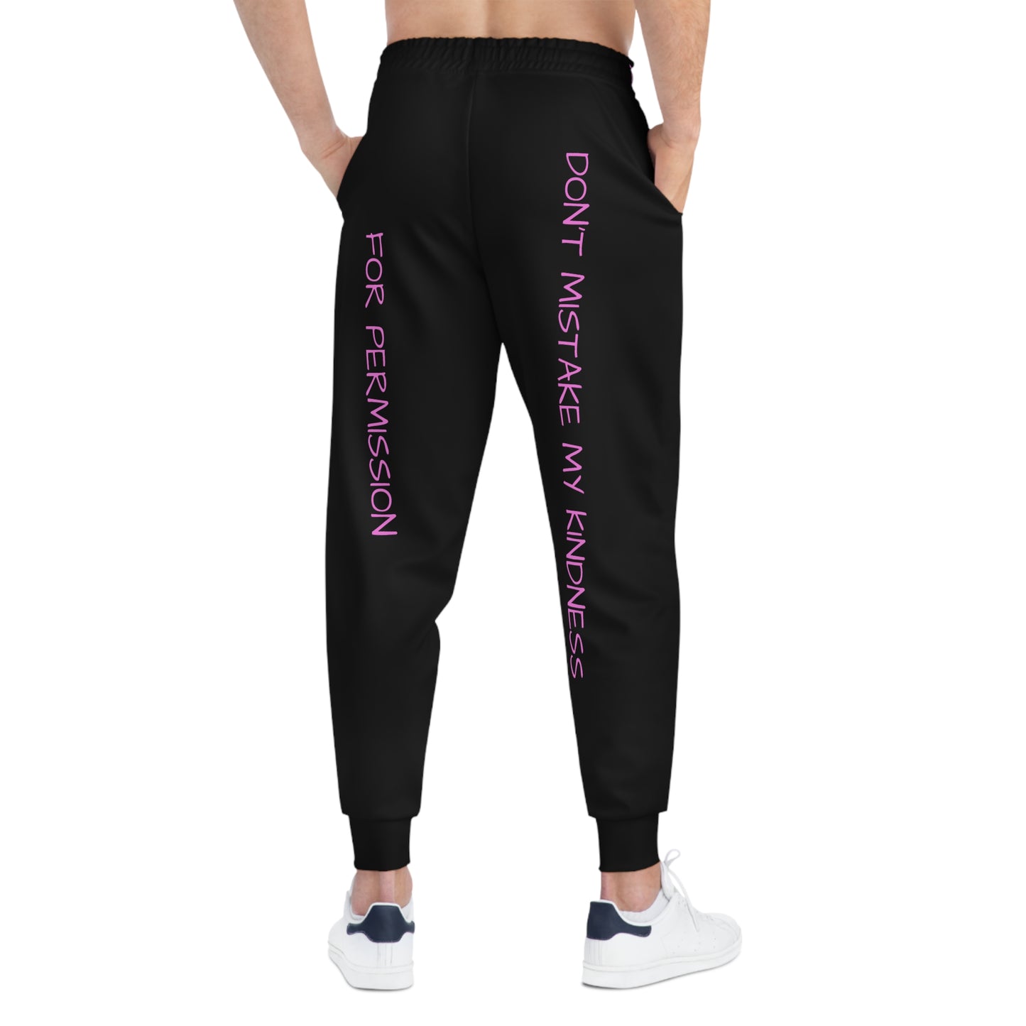 Kindness Isn’t Permission Joggers – Mountain Outlaws Flex Cut