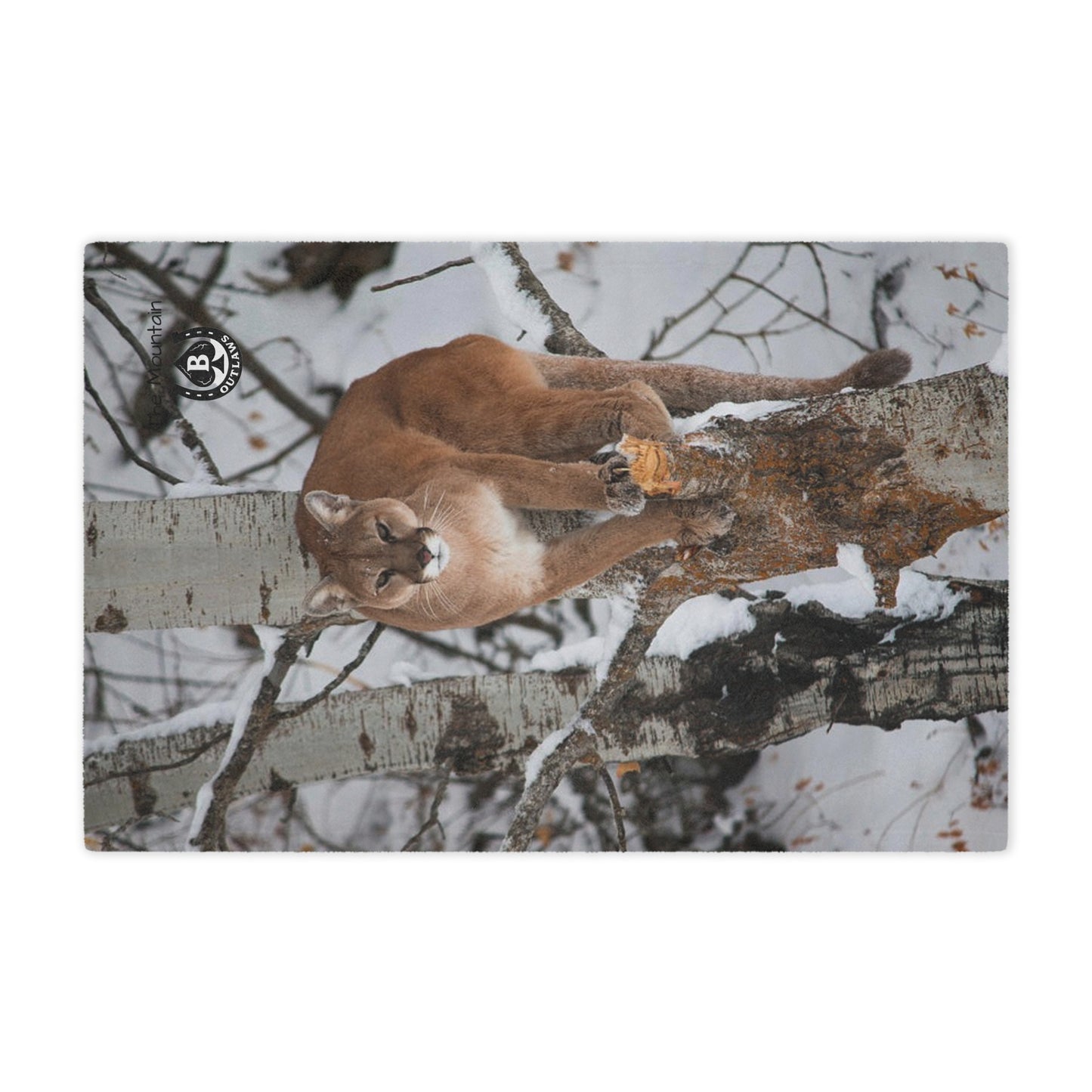 Cozy Wildlife Minky Blanket - The Still Blanket – Mountain Outlaws Bed-line Apex