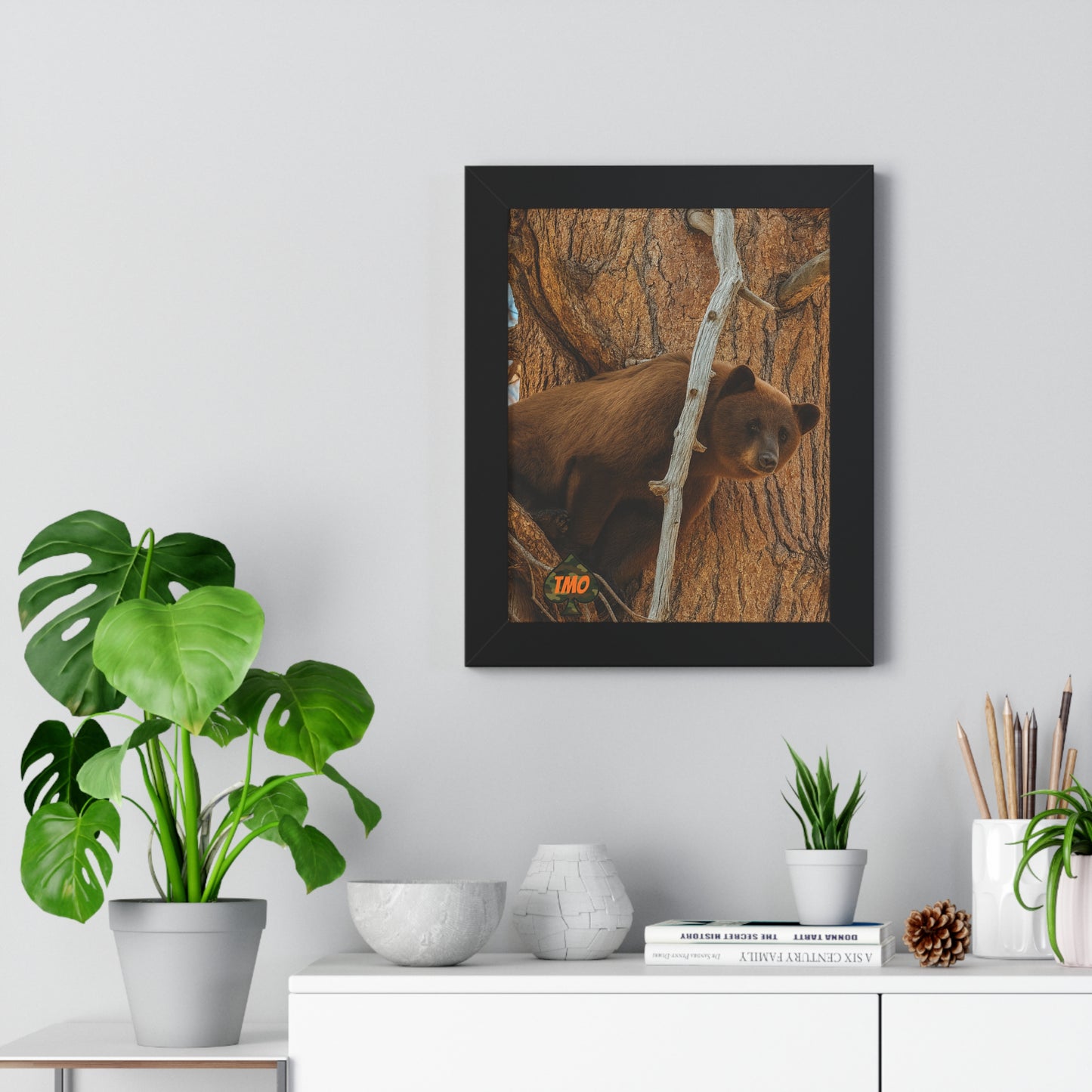 Tree Watcher – Wild Cinnamon Bear Print