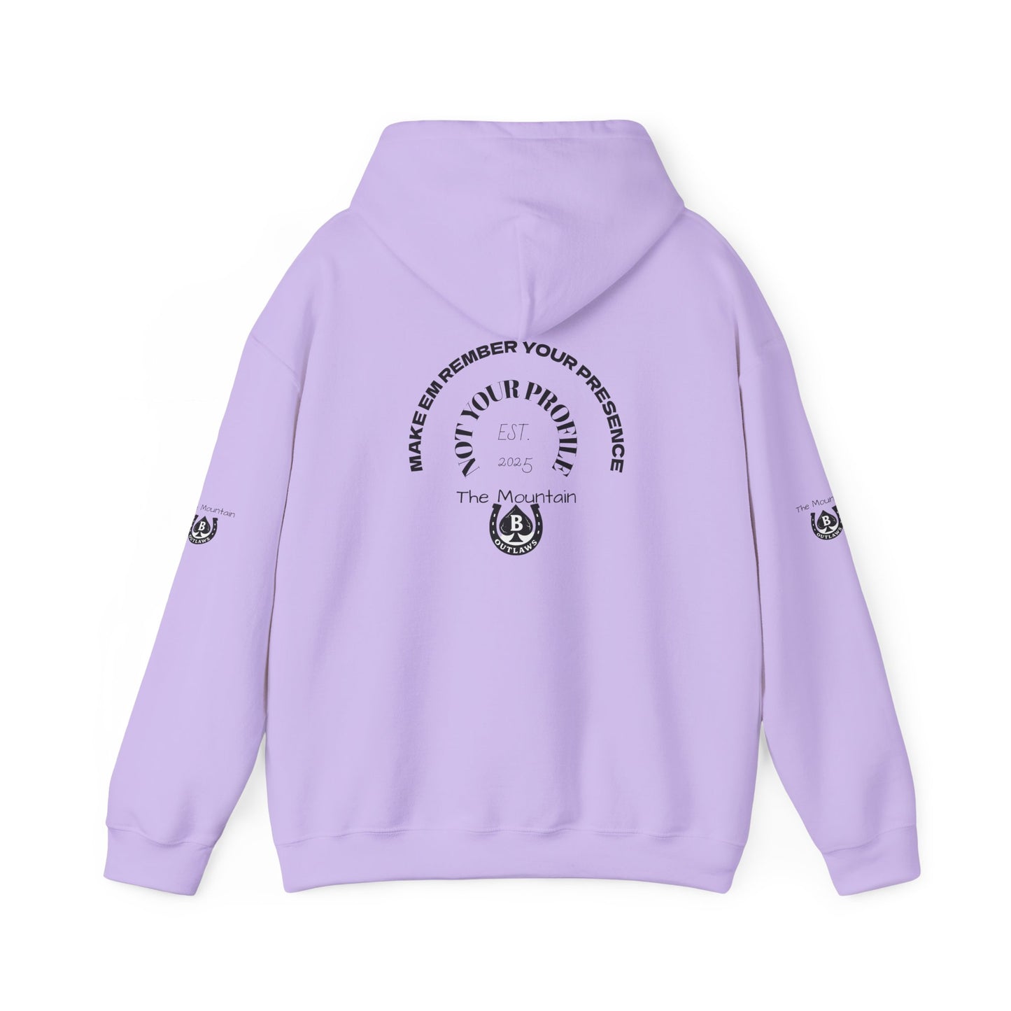 Presence Over Profile Hoodie – Mountain Outlaws Edition