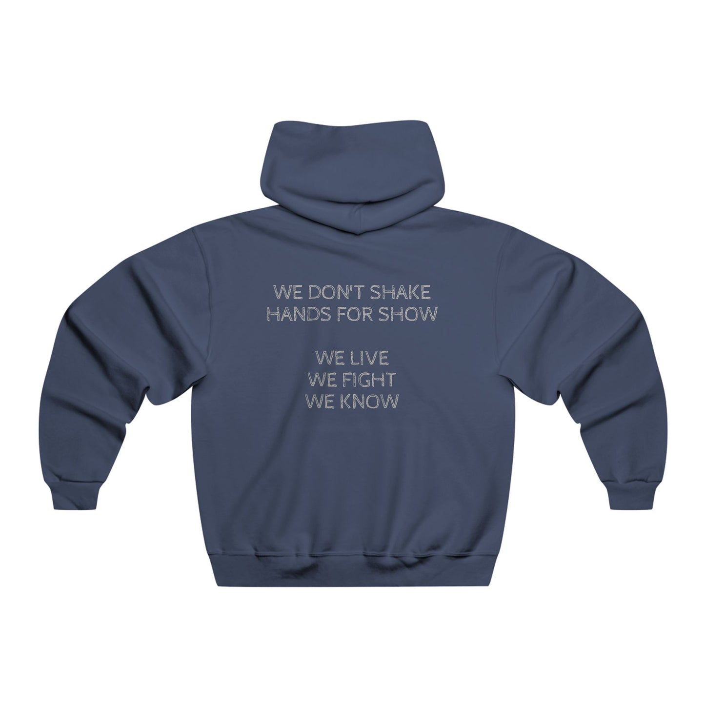 The Creed Hoodie – We Live. We Fight. We Know.