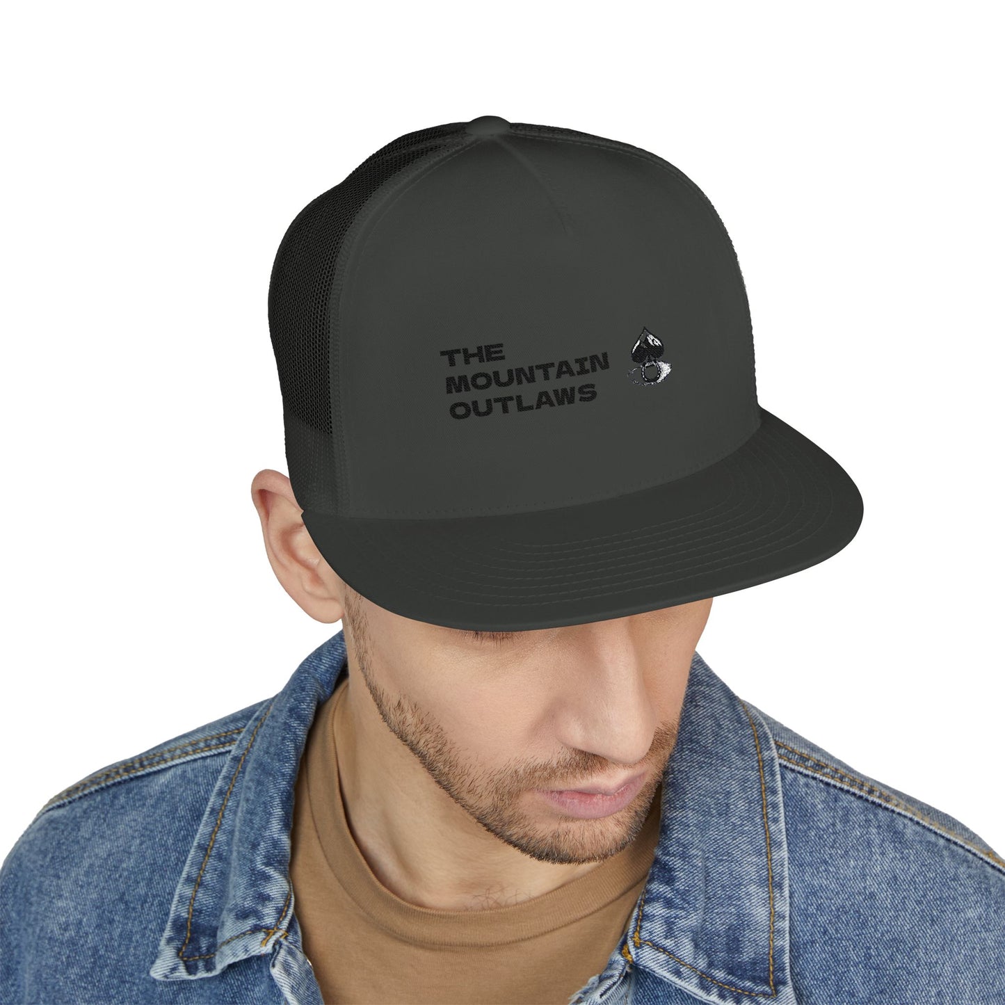 5 Panel Trucker Cap (Embroidery)