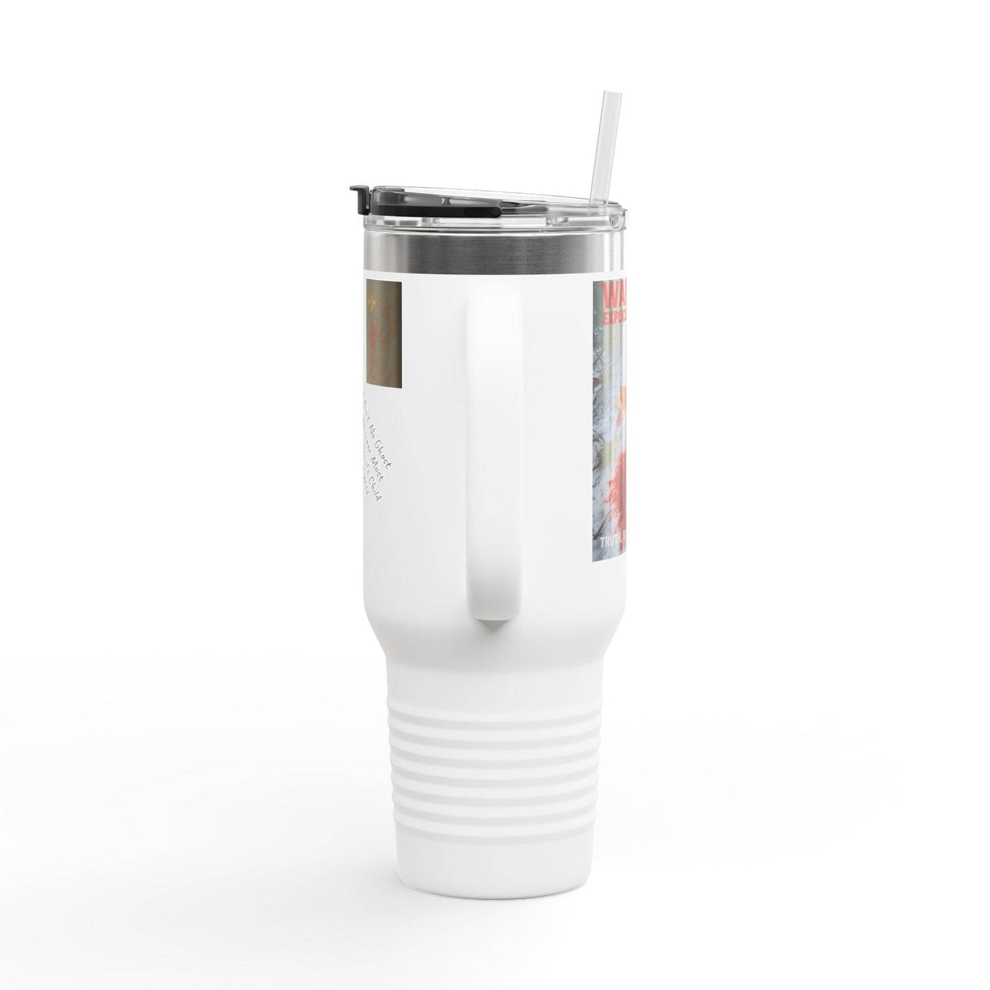 Truth, Blood & Hounds - 40oz, Motivational Quote Travel Cup,