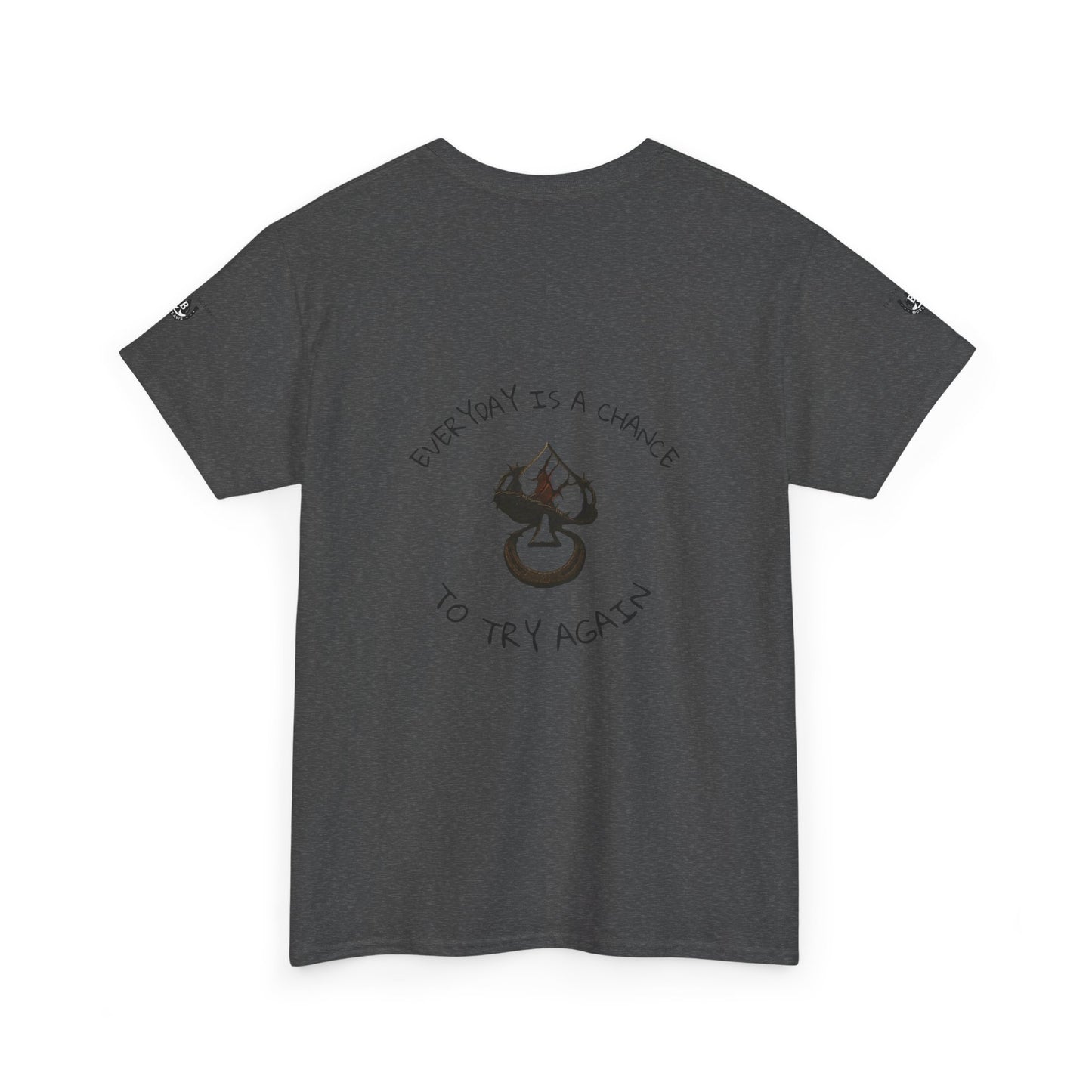 Try Again Antler Tee – Mountain Outlaws Forged Grace