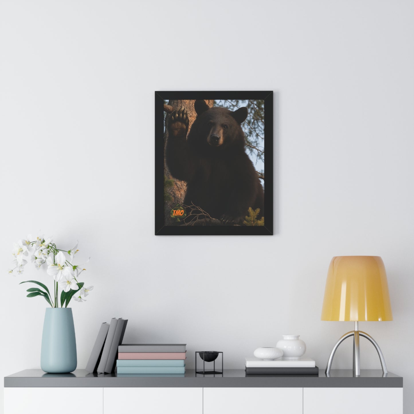 TMO Bear in the Pines – Outlaw Wall Art