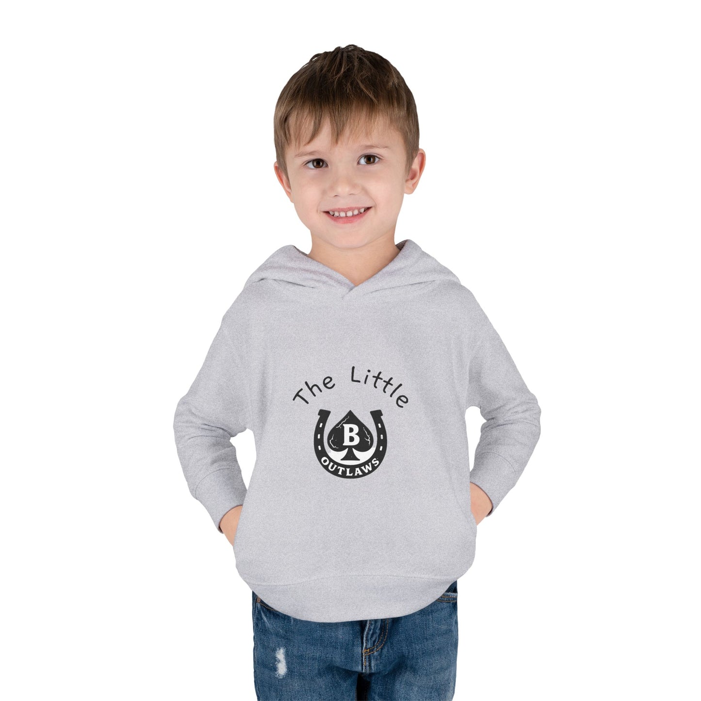 Little Hands Big Things Hoodie – Little Outlaws Blue Edition