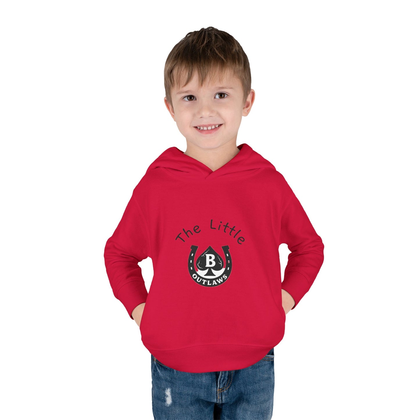 Little Hands Big Things Hoodie – Little Outlaws Blue Edition