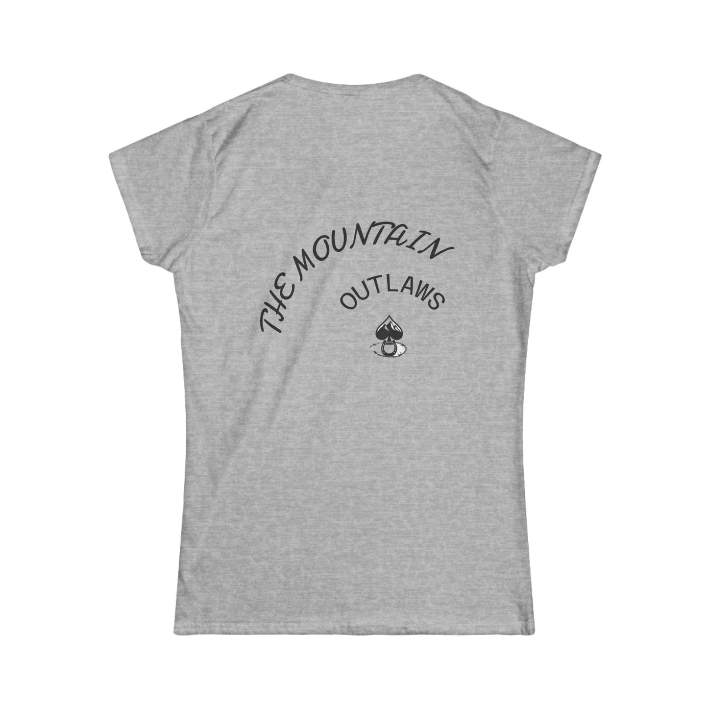 Mountain Outlaws Women’s Tee – Built For the Quiet Kind of Strong