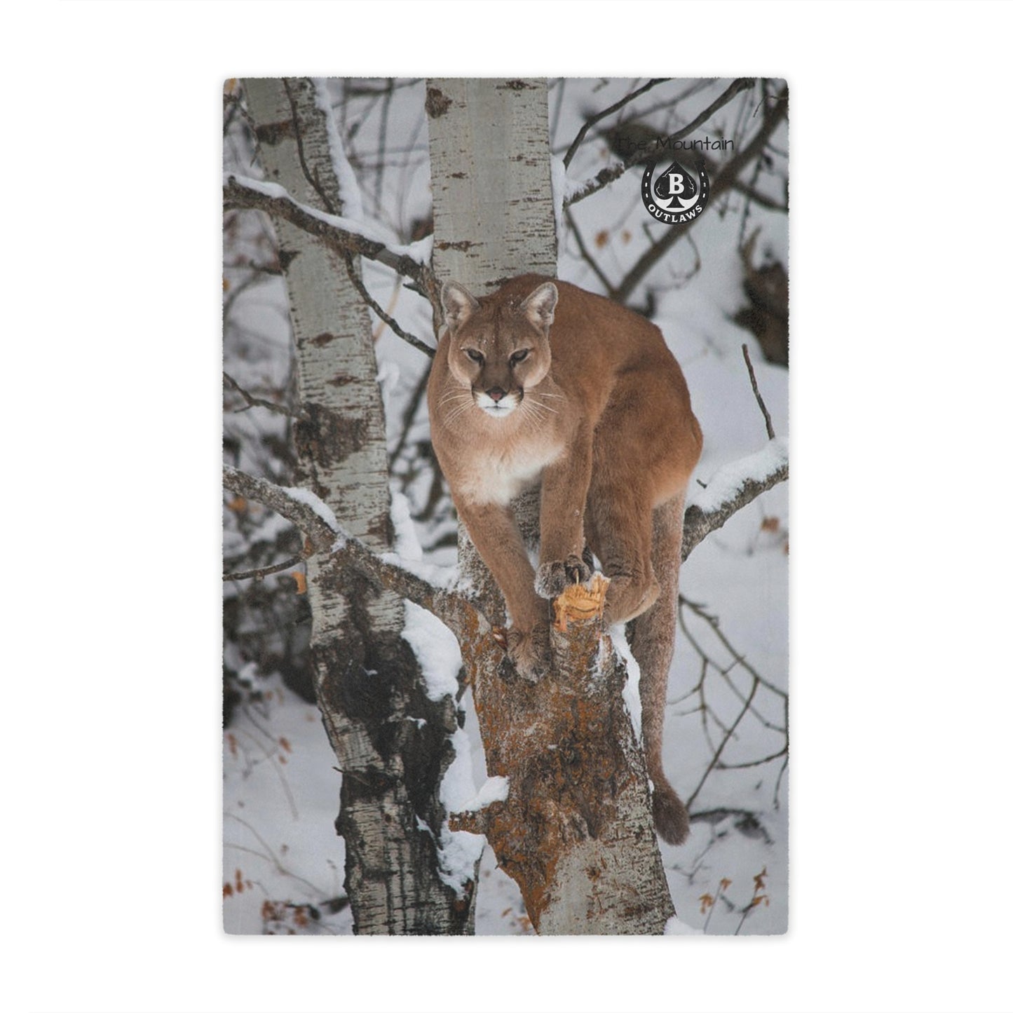 Cozy Wildlife Minky Blanket - The Still Blanket – Mountain Outlaws Bed-line Apex