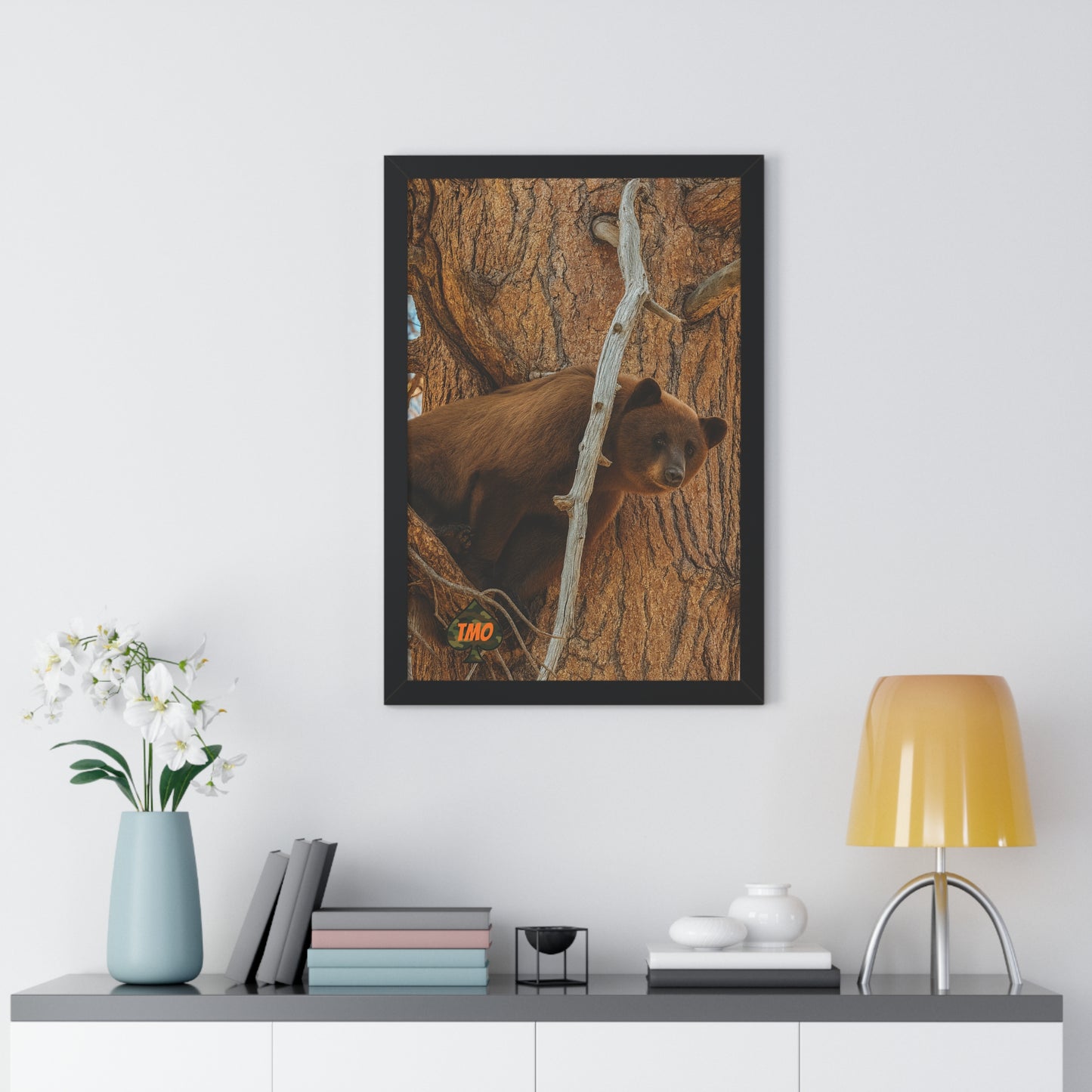 Tree Watcher – Wild Cinnamon Bear Print