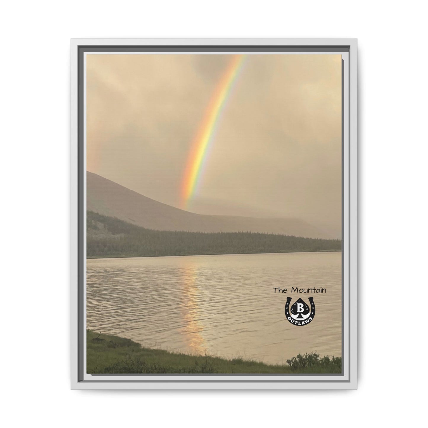God Passed Through Here – Limited Mountain Print