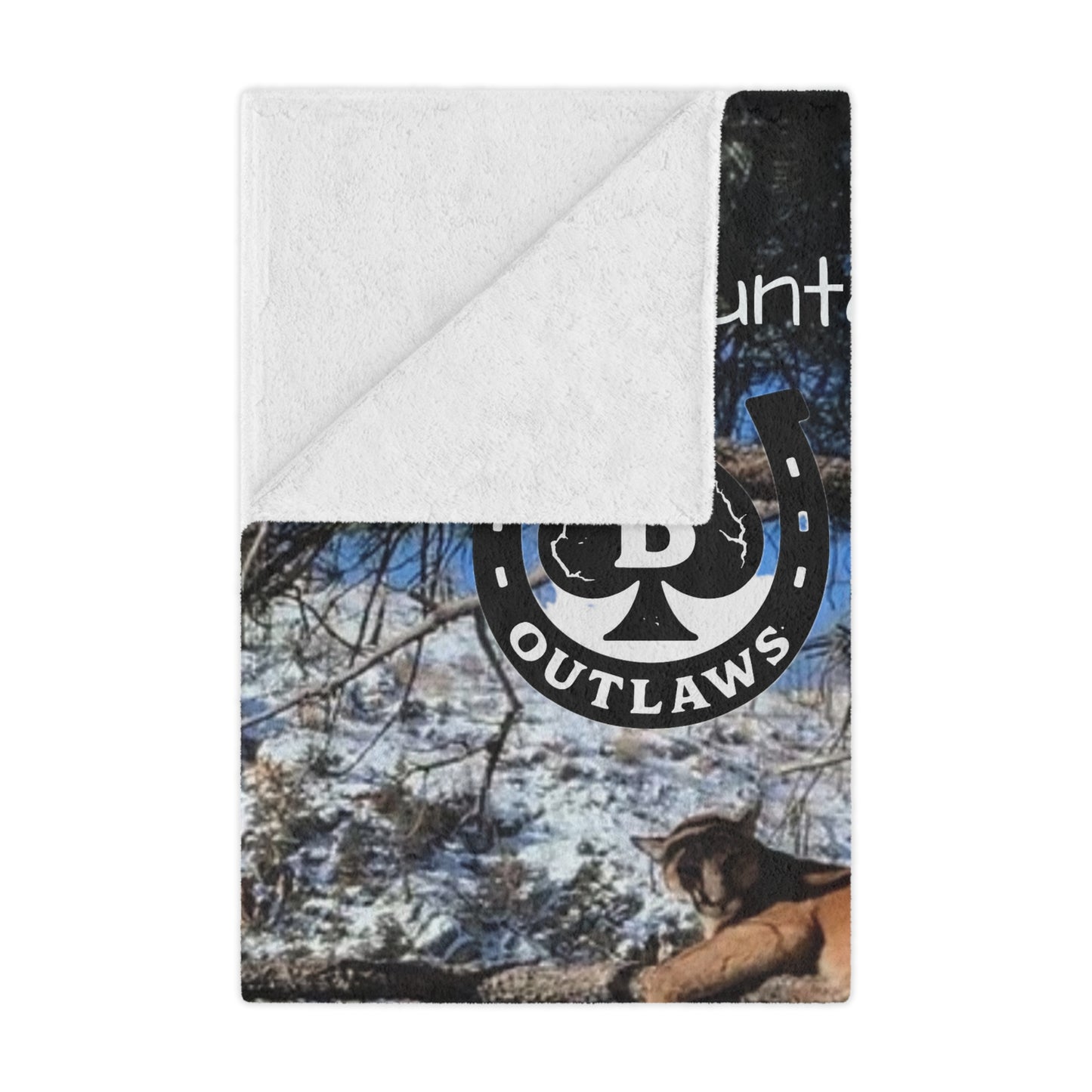 The Climb Blanket – Mountain Outlaws Tree Blood Edition