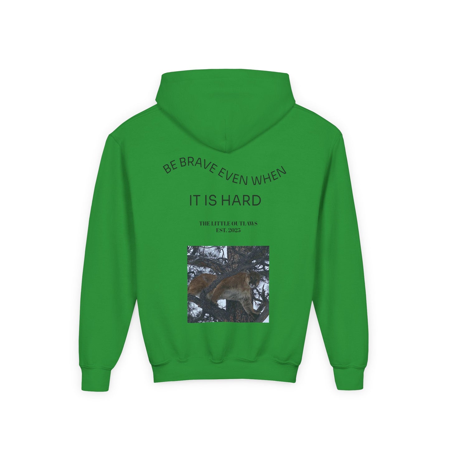 Be Brave Even When It’s Hard – Little Outlaws Hoodie