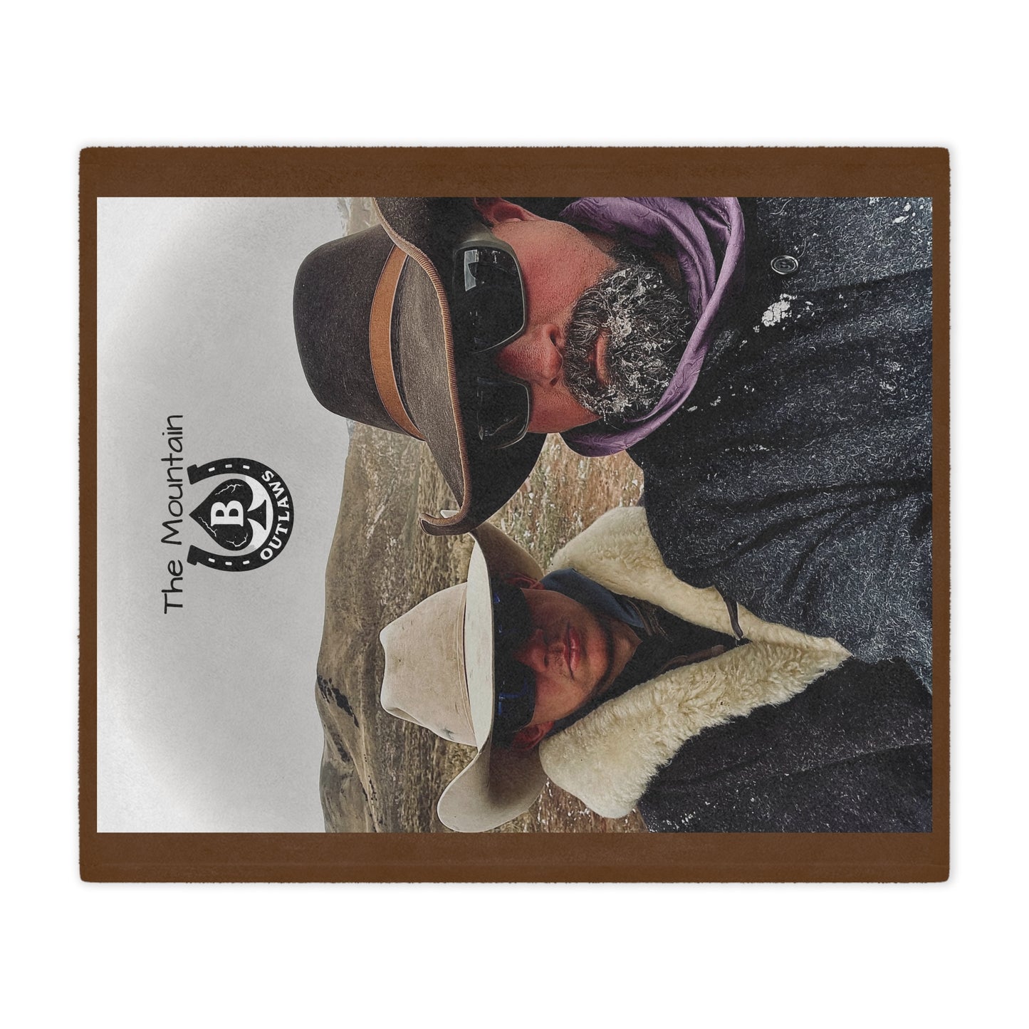 Cozy Minky Blanket: The Legacy Blanket – Mountain Outlaws Brothers Built in Ice