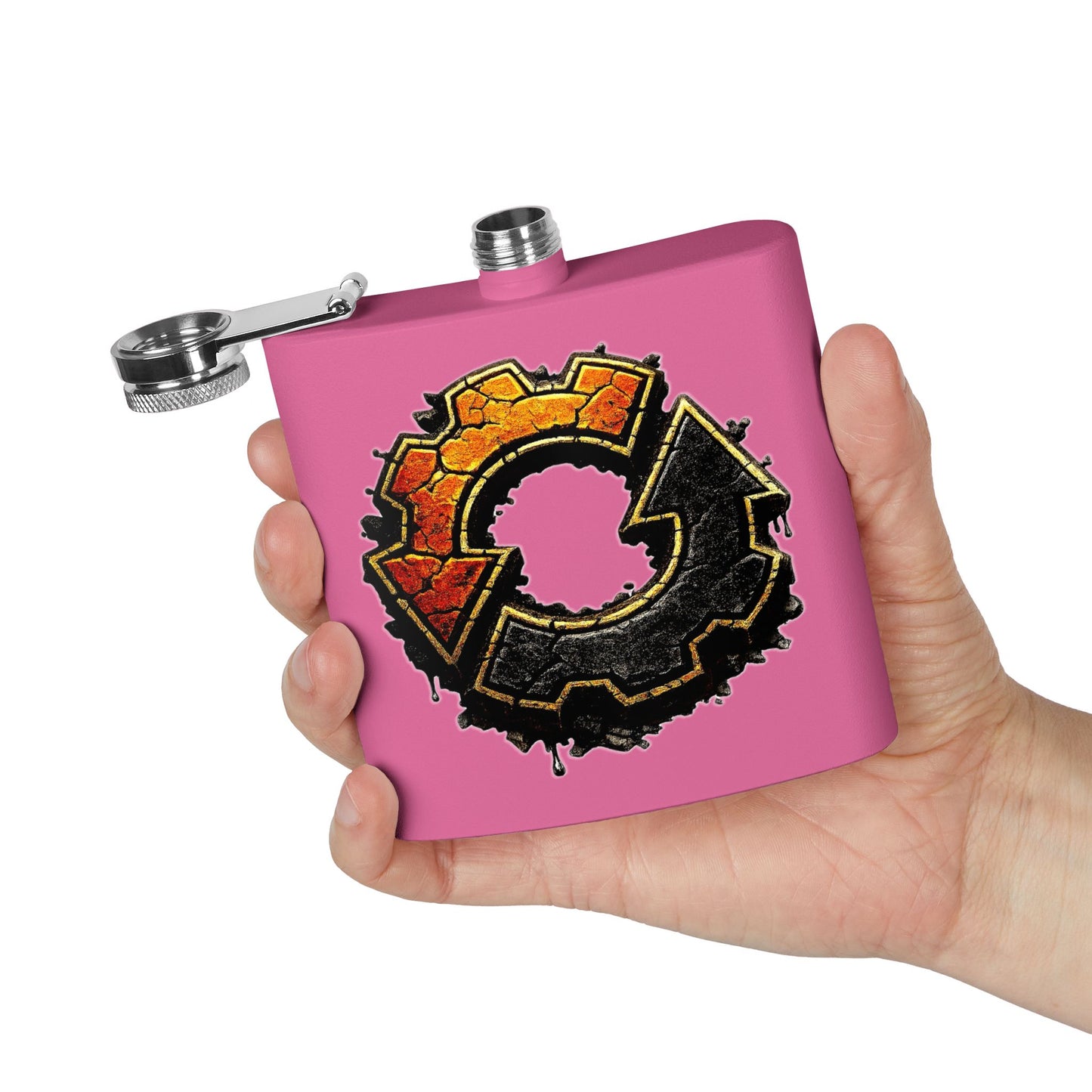 6oz Stainless Steel Flask