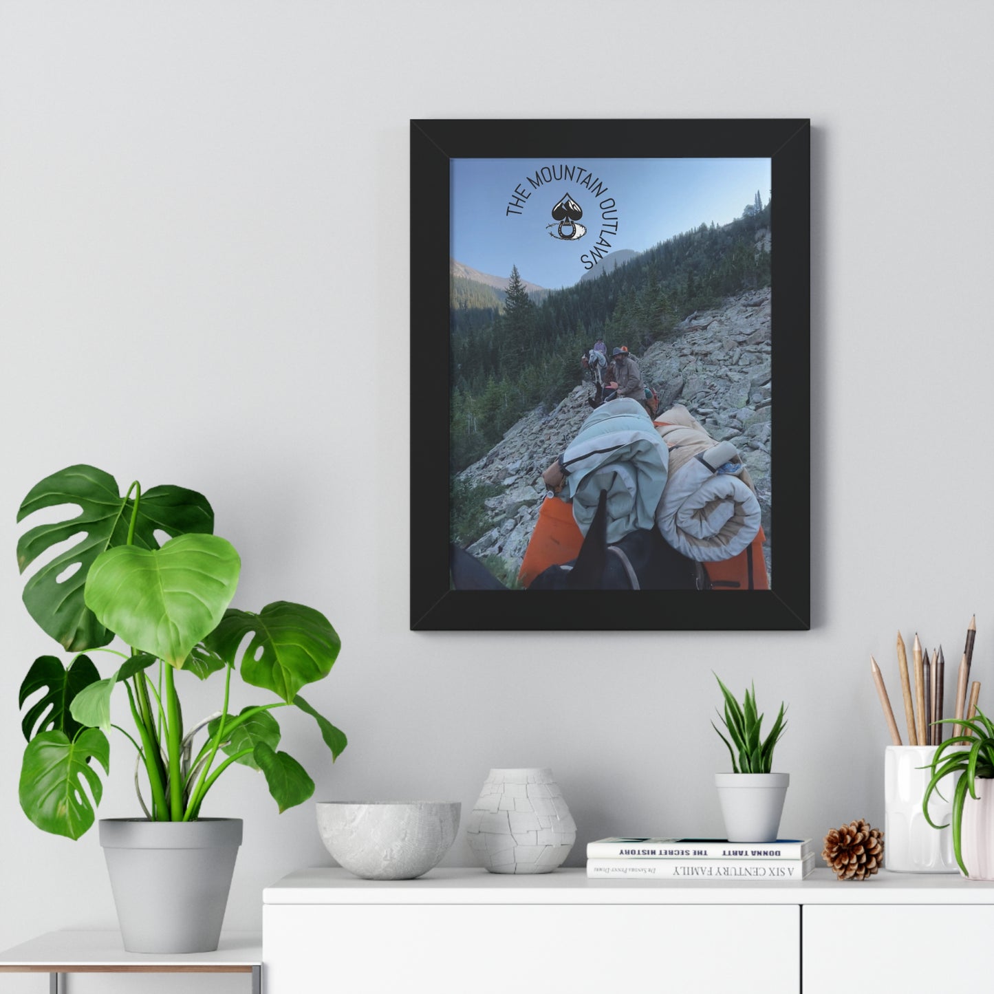 The Load Carriers – Mountain Outlaws Pack Train Print