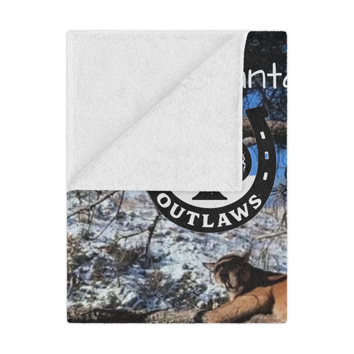 The Climb Blanket – Mountain Outlaws Tree Blood Edition