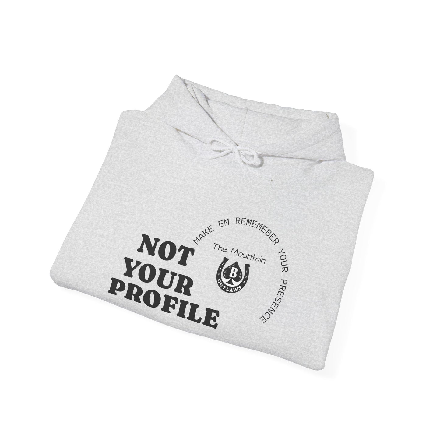Presence Over Profile Hoodie – Mountain Outlaws Edition