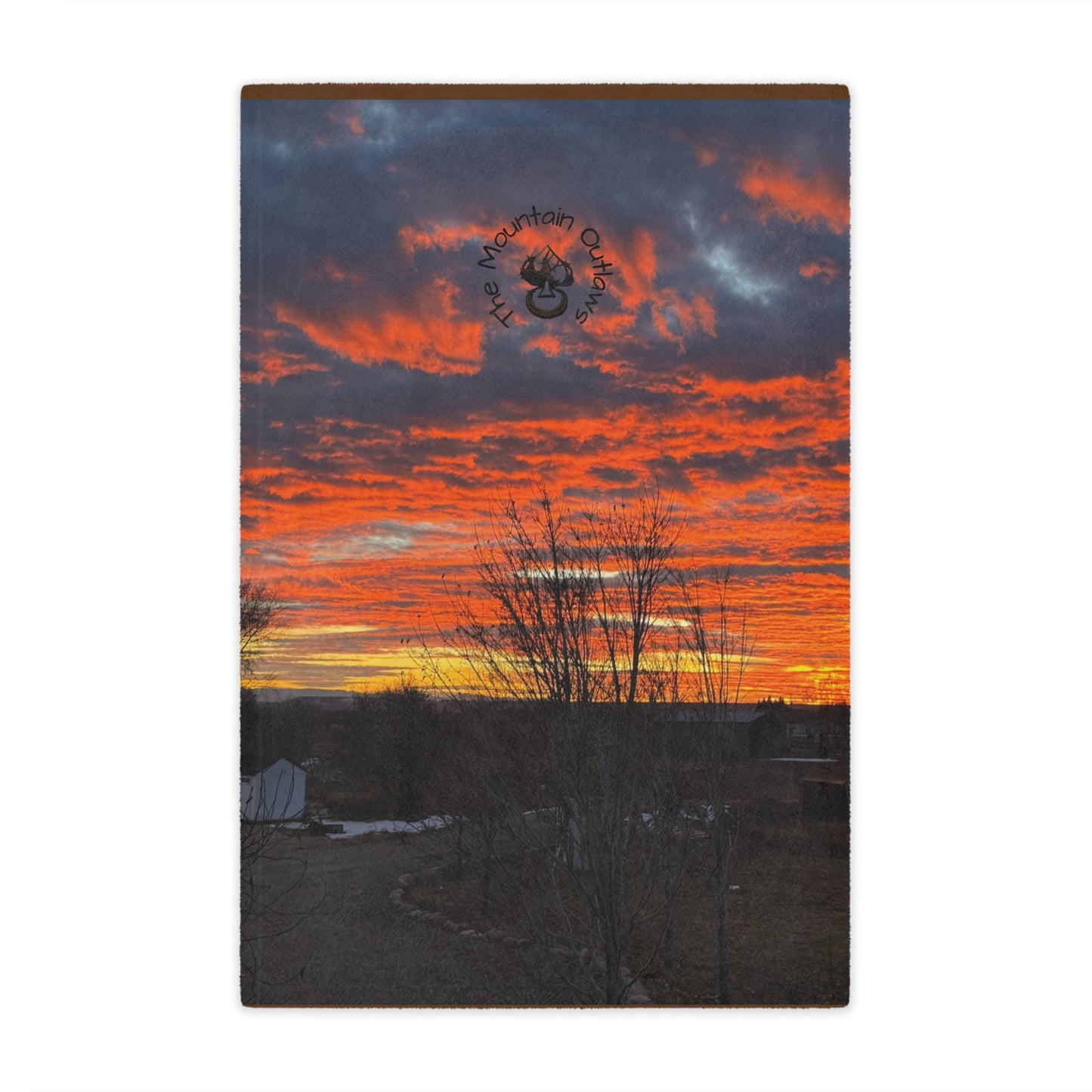 Hell Sky Sunset Blanket – Mountain Outlaws Collection