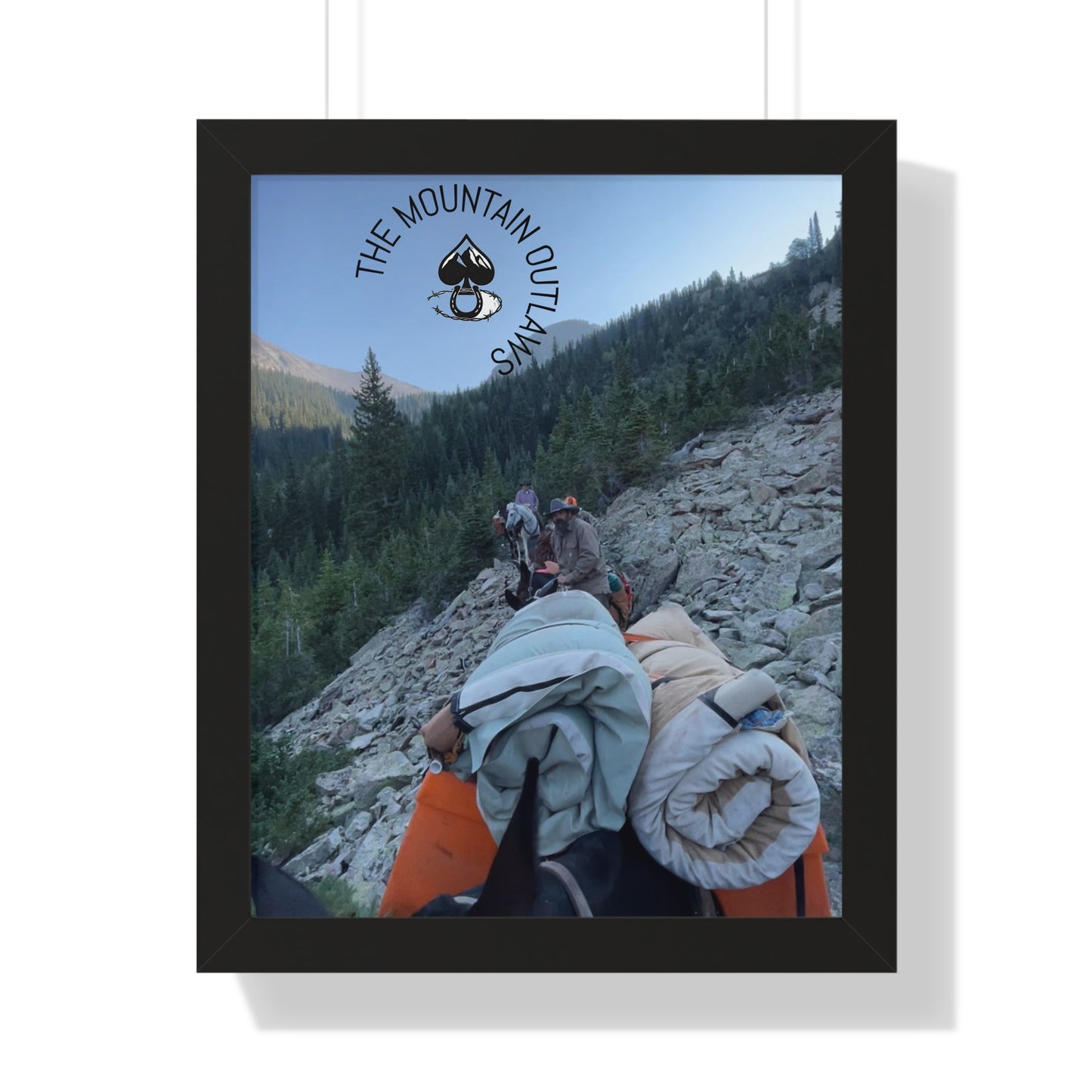 The Load Carriers – Mountain Outlaws Pack Train Print