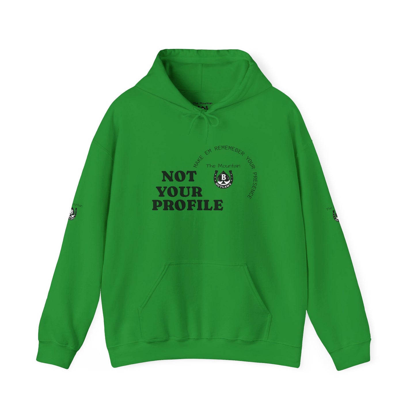 Presence Over Profile Hoodie – Mountain Outlaws Edition