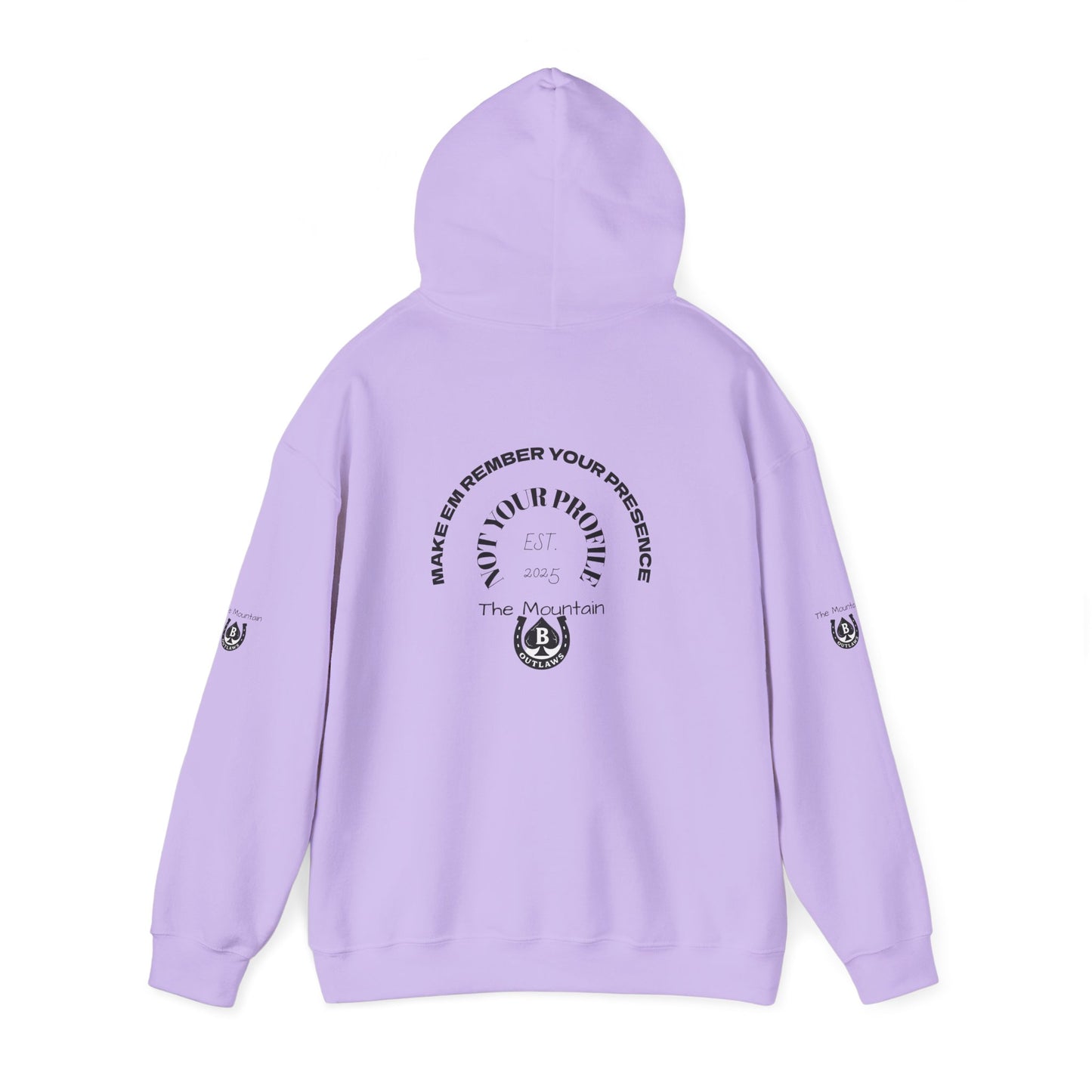 Presence Over Profile Hoodie – Mountain Outlaws Edition