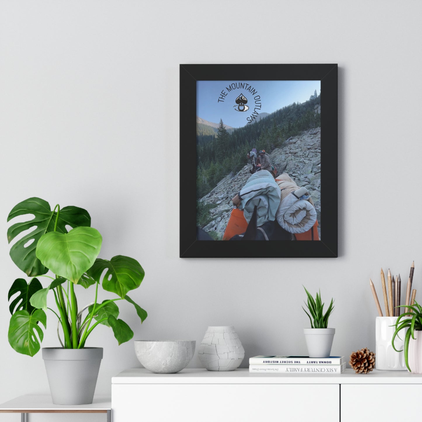 The Load Carriers – Mountain Outlaws Pack Train Print