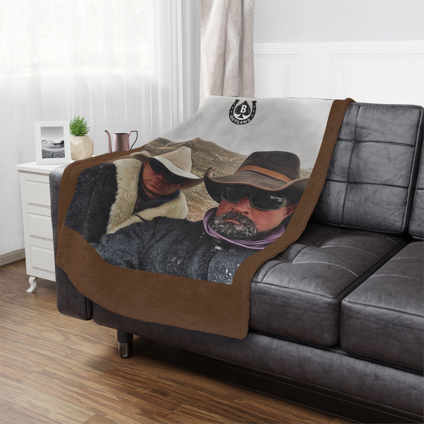 Cozy Minky Blanket: The Legacy Blanket – Mountain Outlaws Brothers Built in Ice