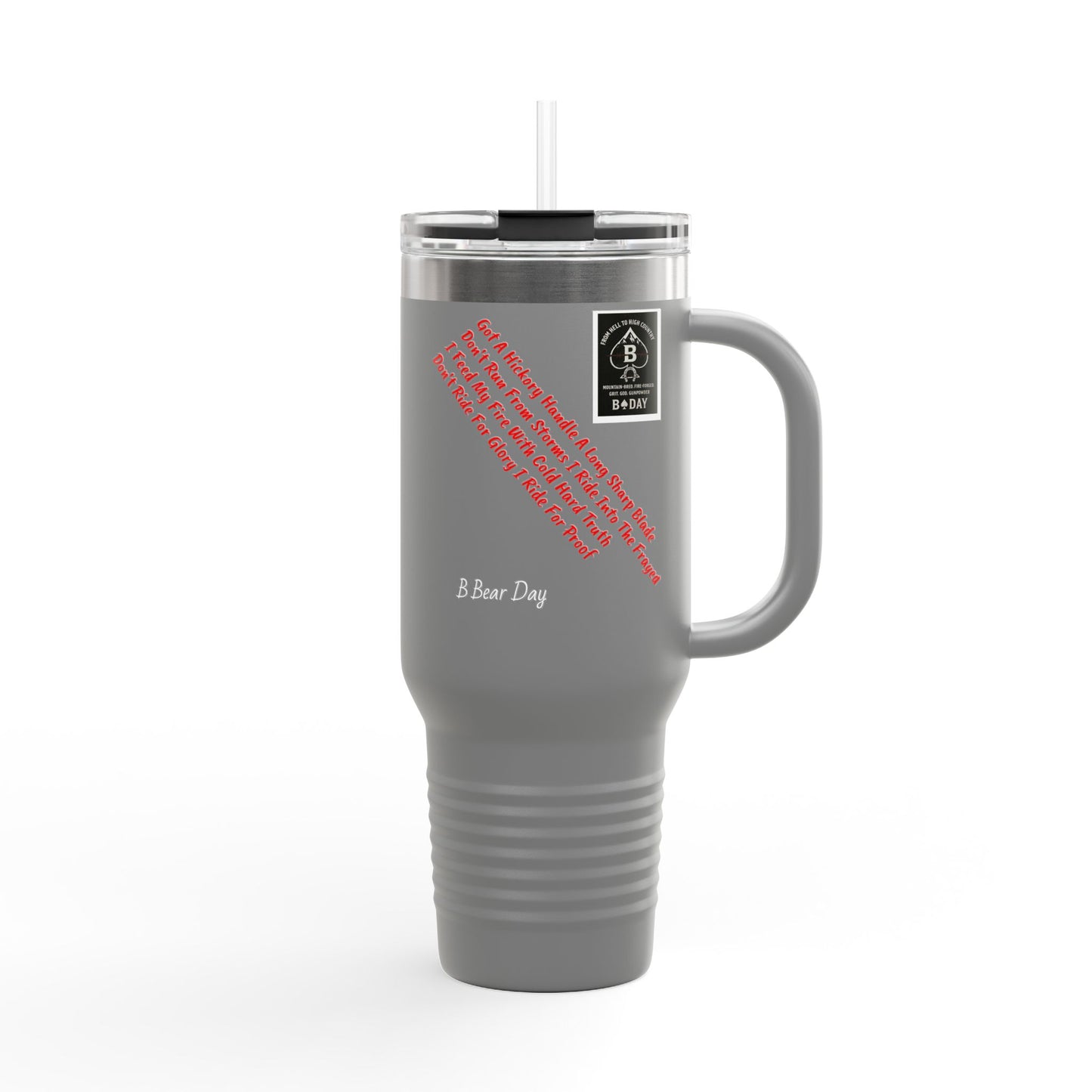Grit. Grace. Gunpowder. — Signature Creed Mug (B Bear Day)