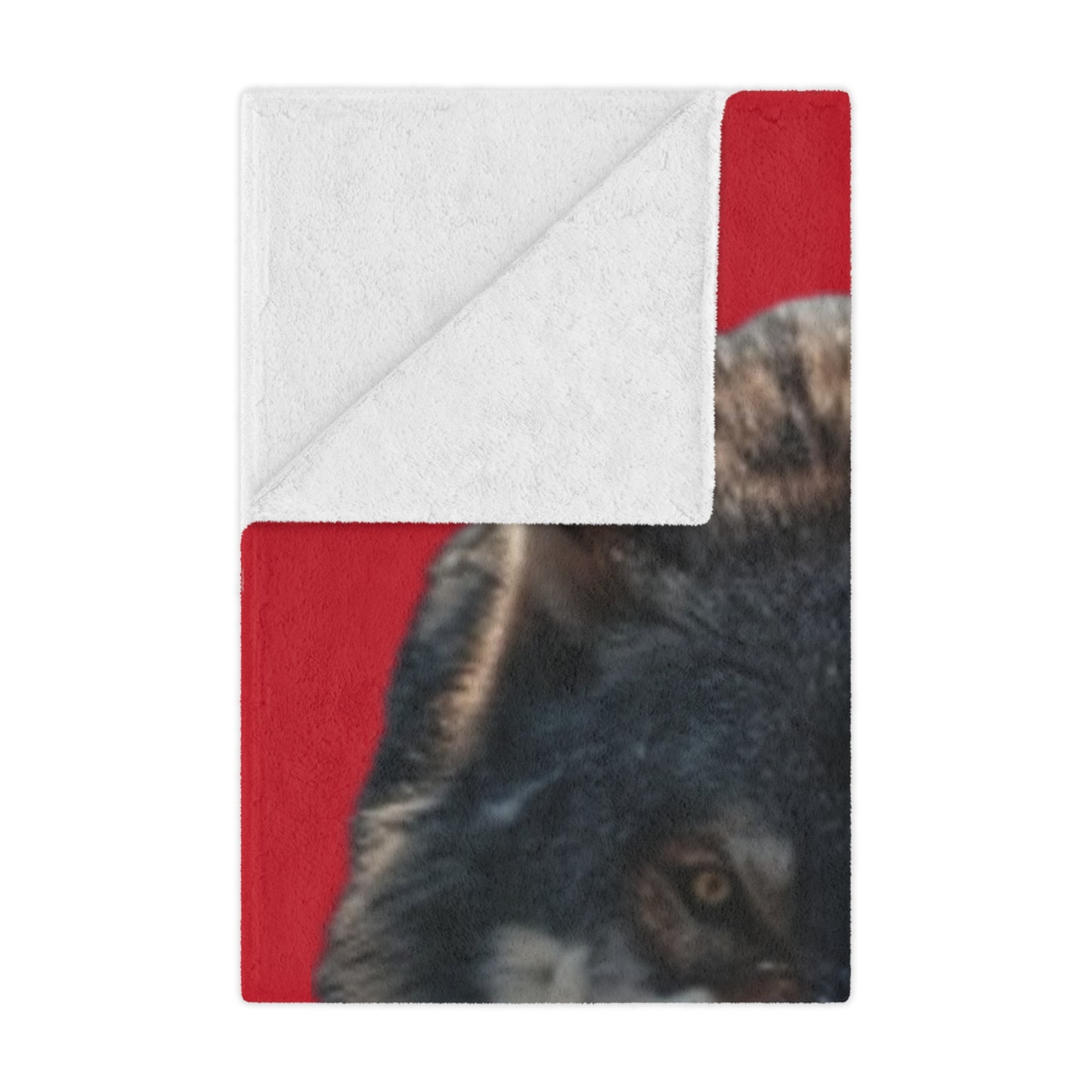 The Wolf Snarl Blanket – Red Means You Bit Back
