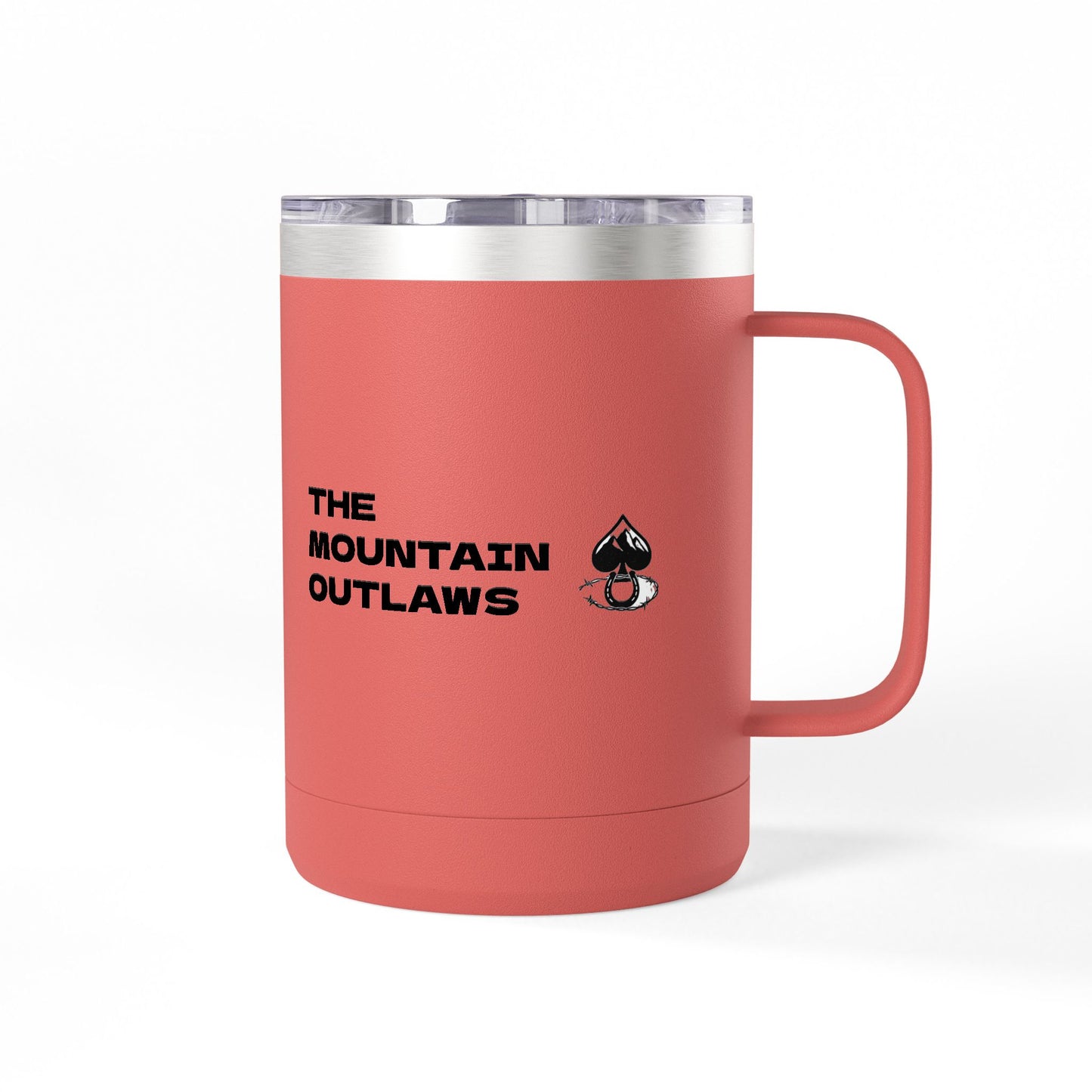 Mountain Outlaws Coffee Mug Tumbler, Perfect for Campers, Outdoorsy Gifts, Travel Mug, Adventure Lovers, Gift for Him/Her