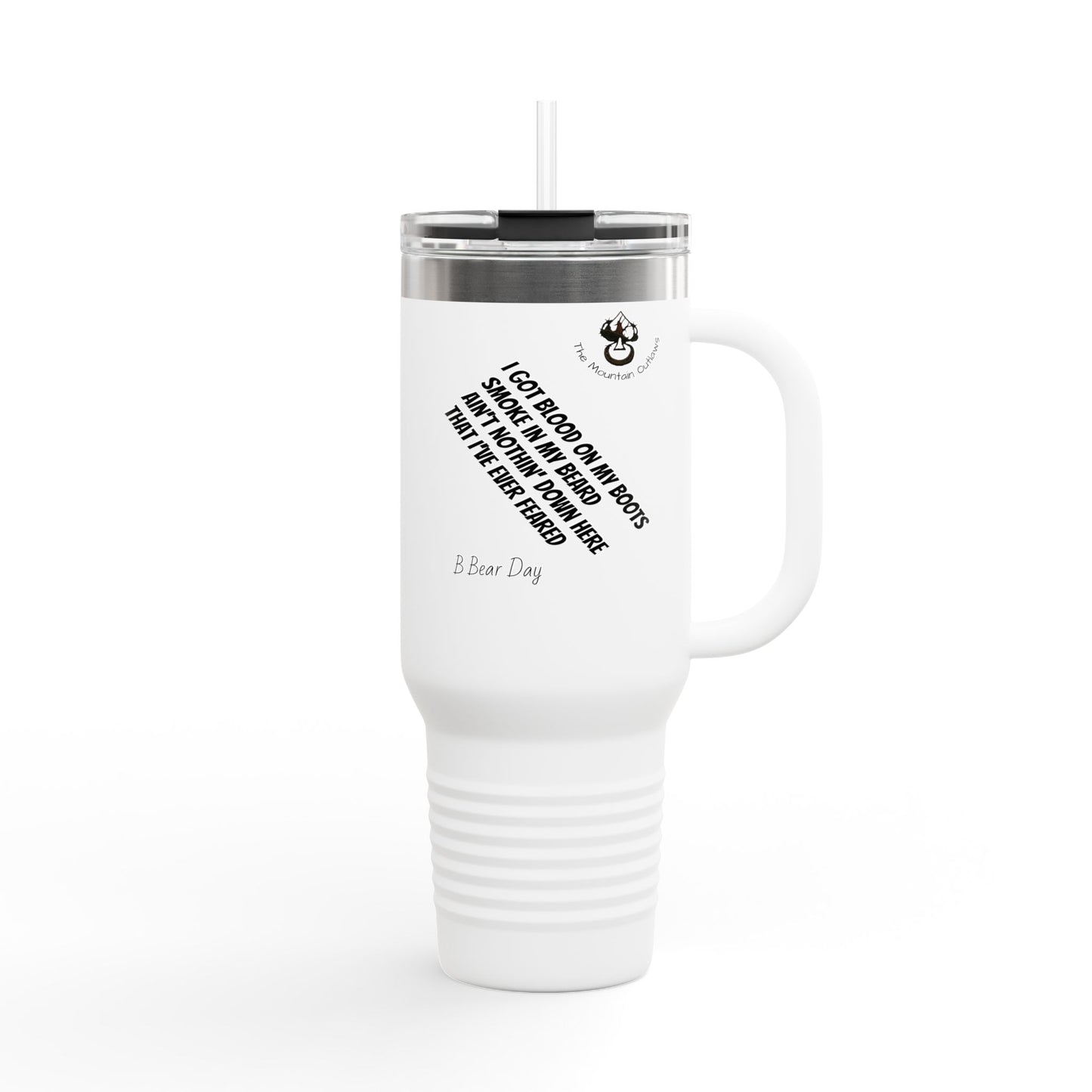 Blood & Smoke — 40oz Outlaw Travel Mug