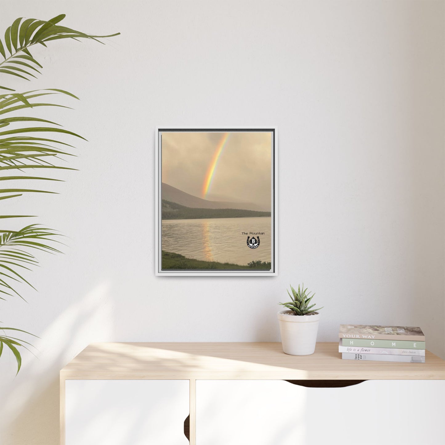God Passed Through Here – Limited Mountain Print