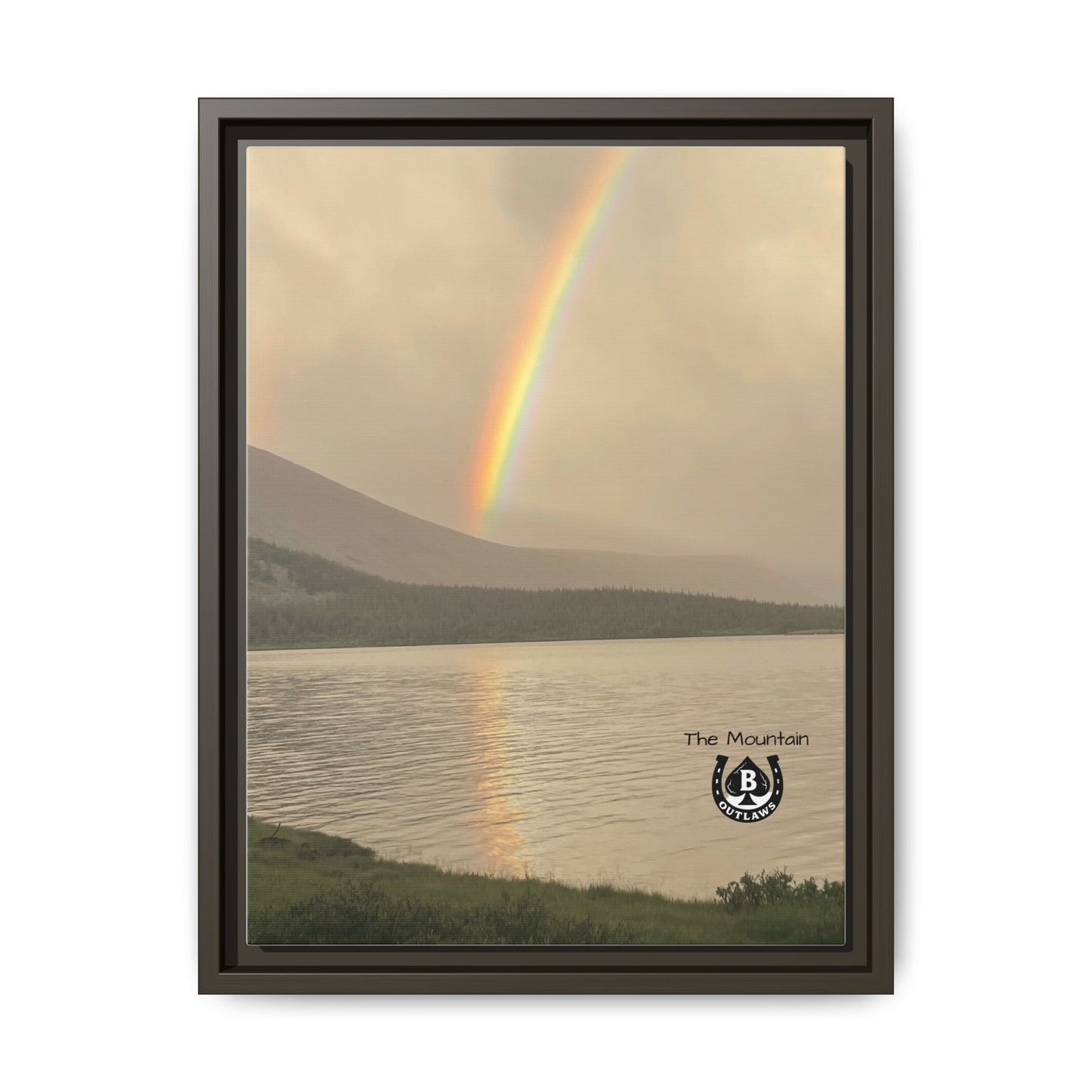 God Passed Through Here – Limited Mountain Print