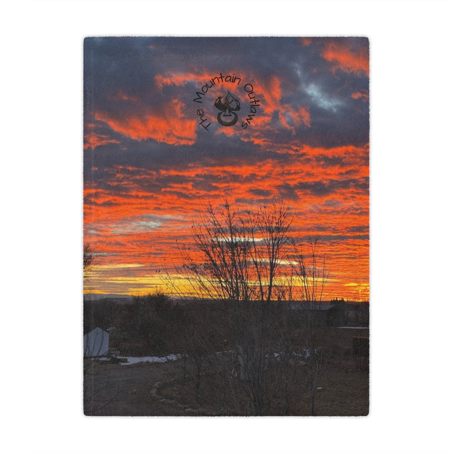 Hell Sky Sunset Blanket – Mountain Outlaws Collection