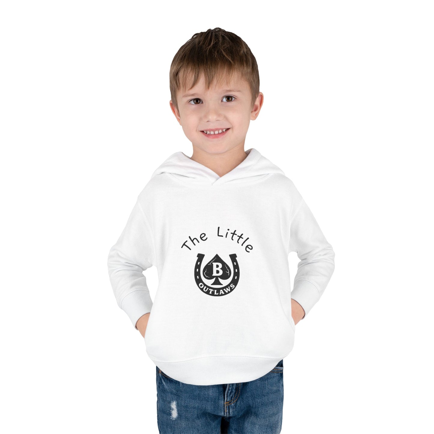 Little Hands Big Things Hoodie – Little Outlaws Blue Edition