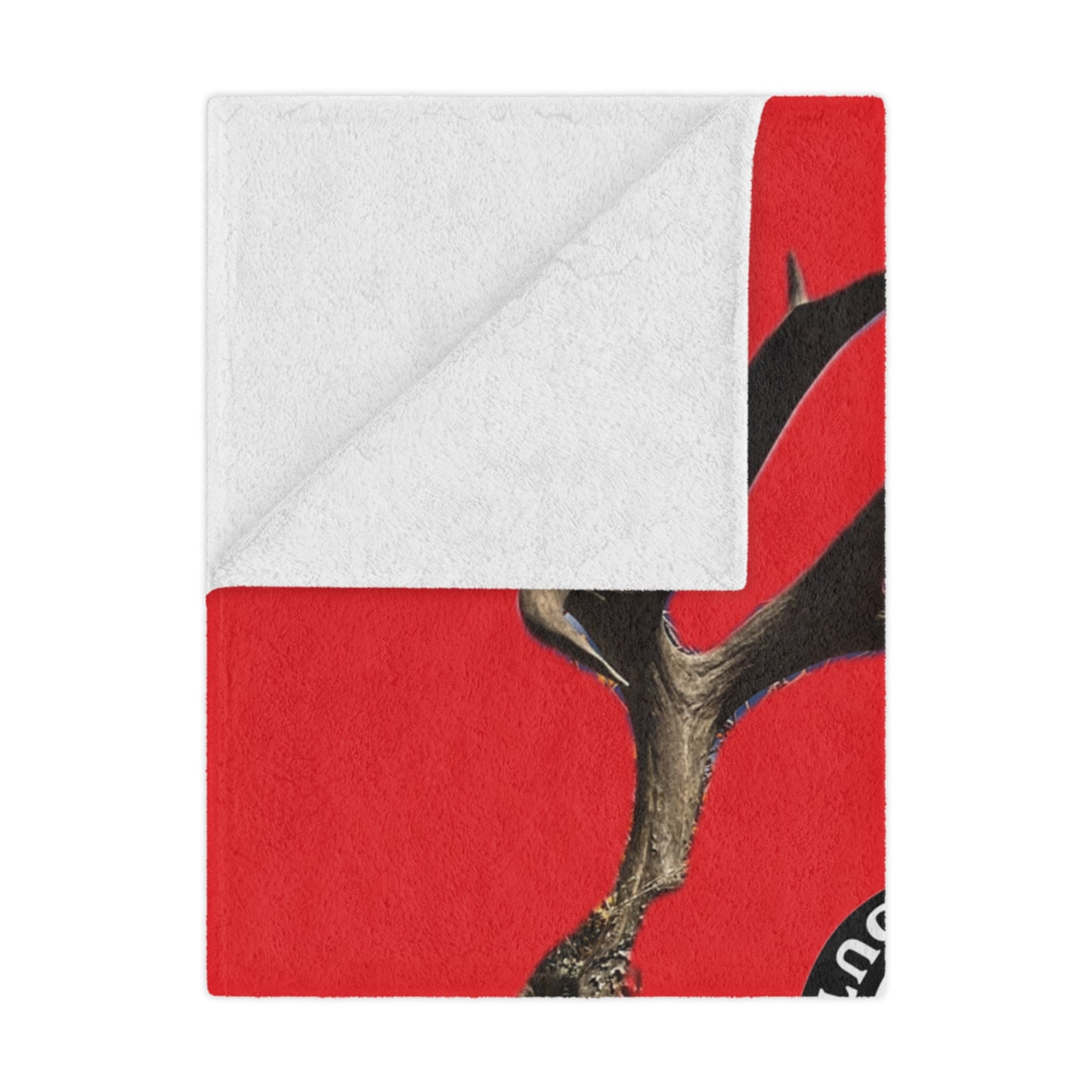 Rustic Outdoor Minky Blanket - The Signal Blanket – Mountain Outlaws War-post Edition