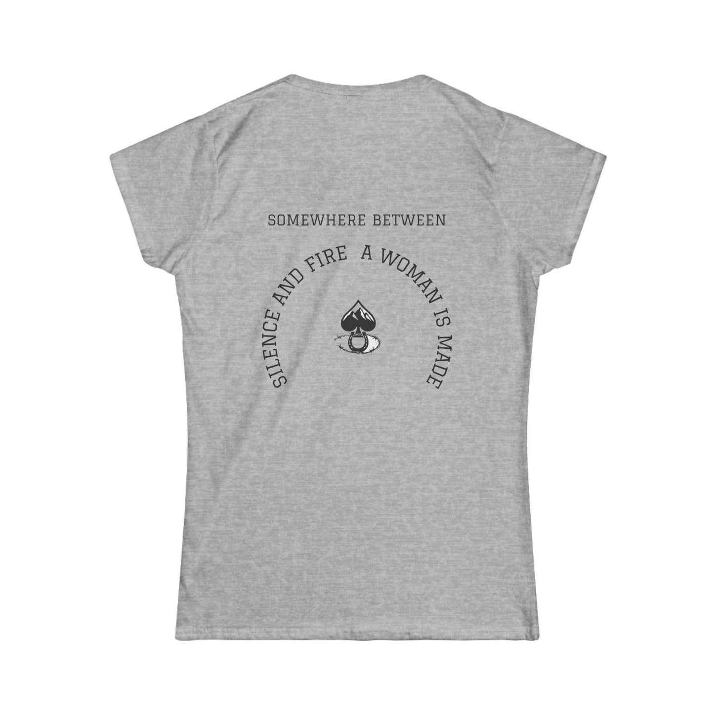 “Silence & Fire” – Women’s Mountain Outlaw Tee