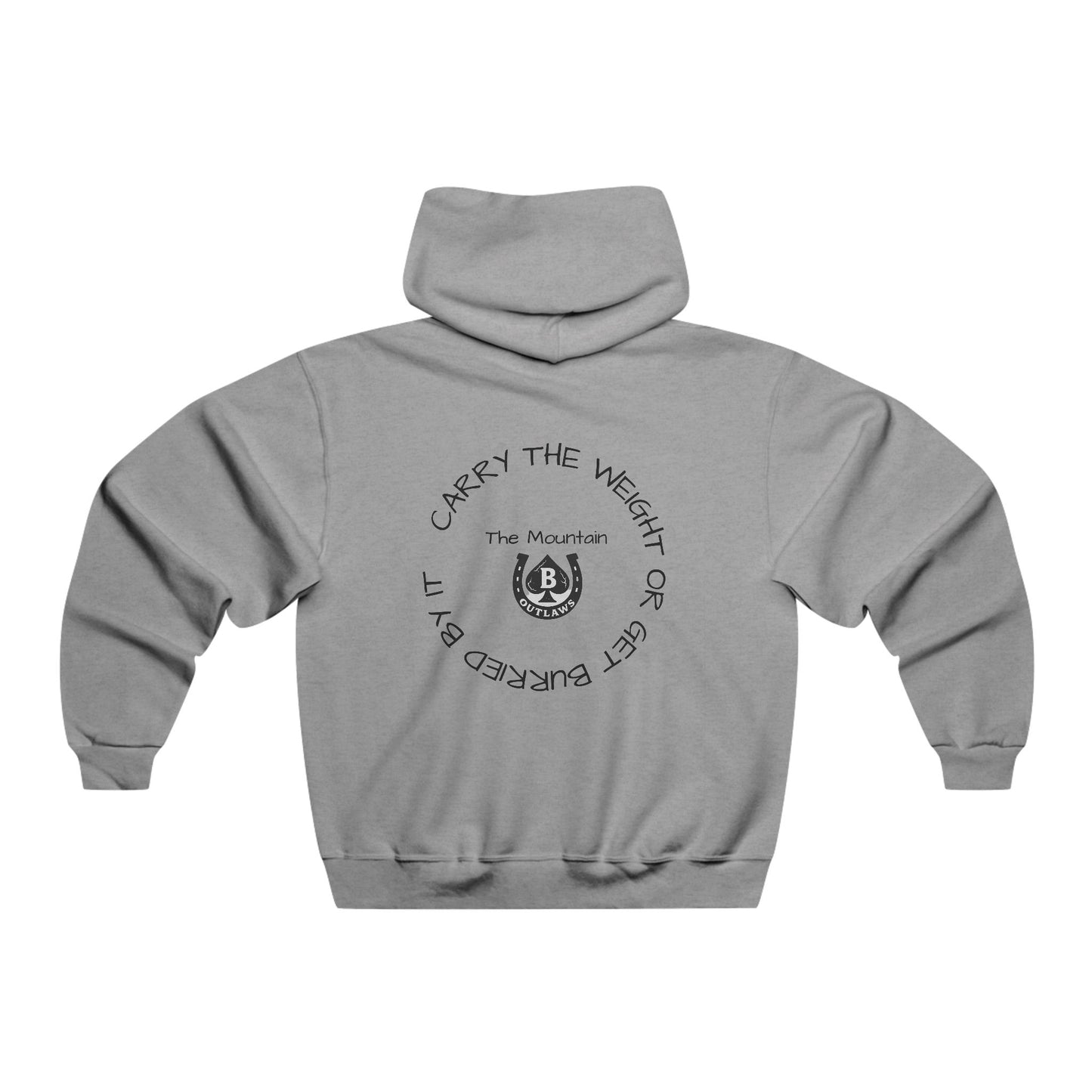 Carry the Weight Hoodie – Mountain Outlaws Edition