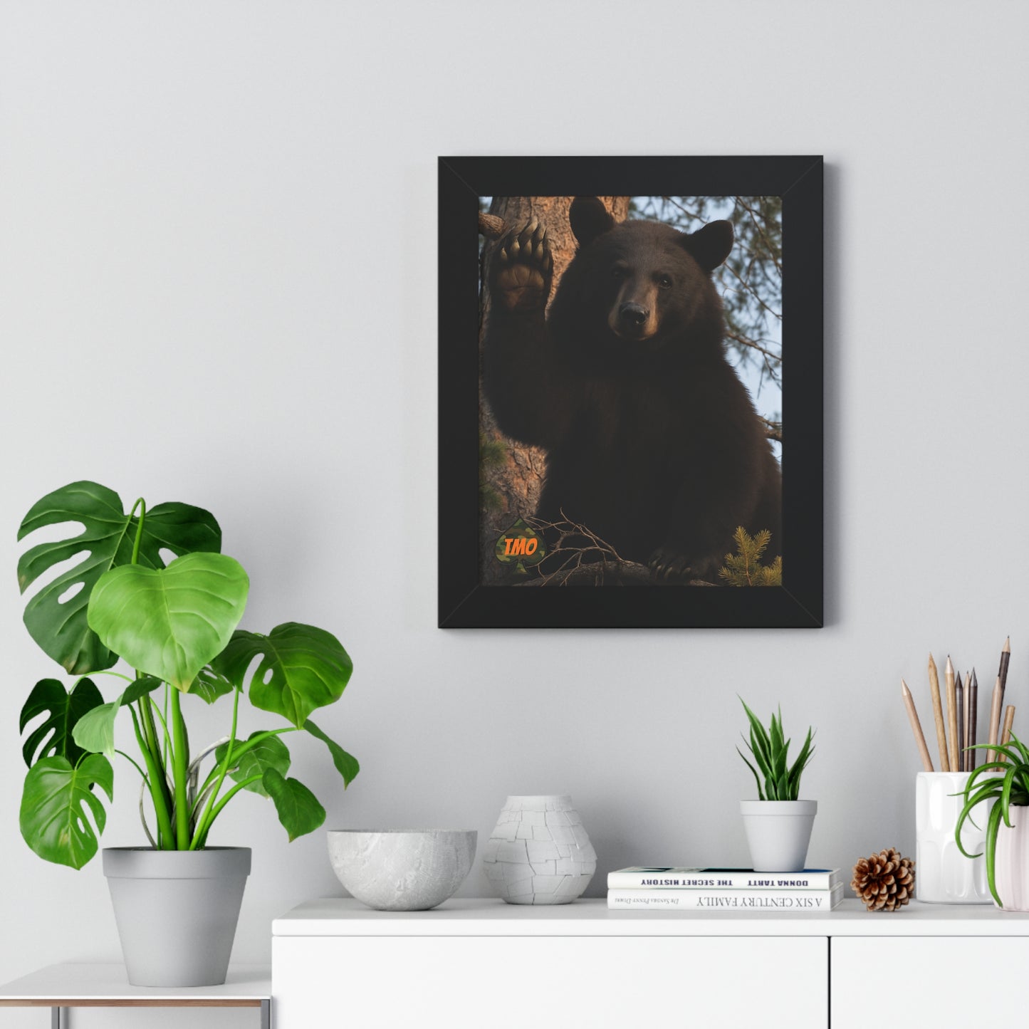 TMO Bear in the Pines – Outlaw Wall Art