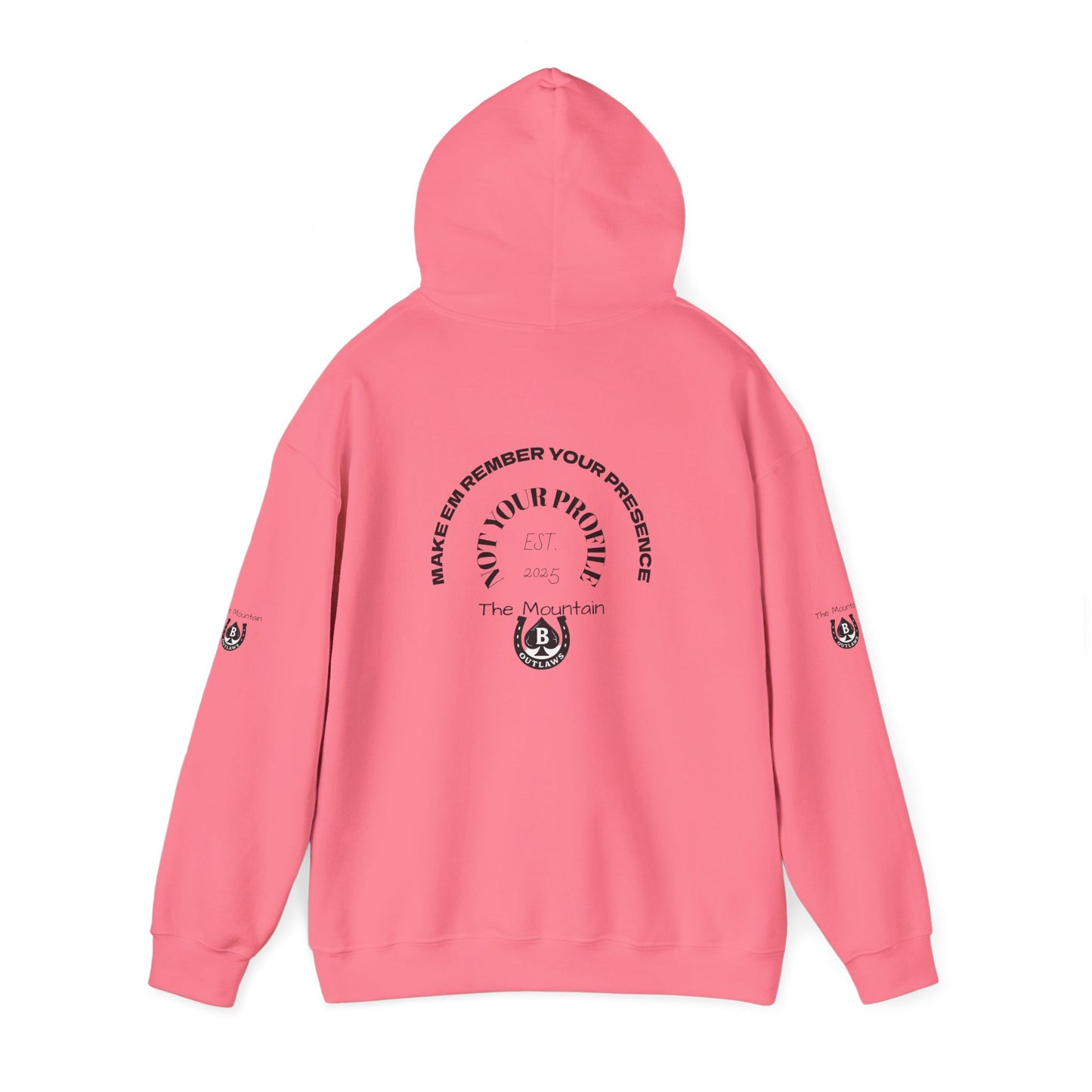 Presence Over Profile Hoodie – Mountain Outlaws Edition
