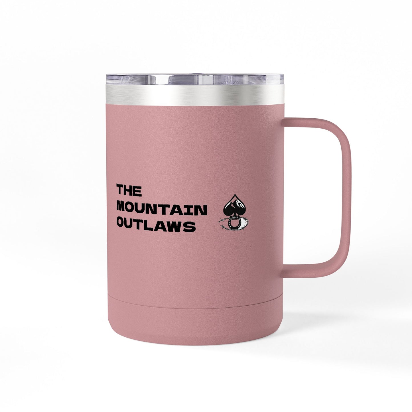 Mountain Outlaws Coffee Mug Tumbler, Perfect for Campers, Outdoorsy Gifts, Travel Mug, Adventure Lovers, Gift for Him/Her