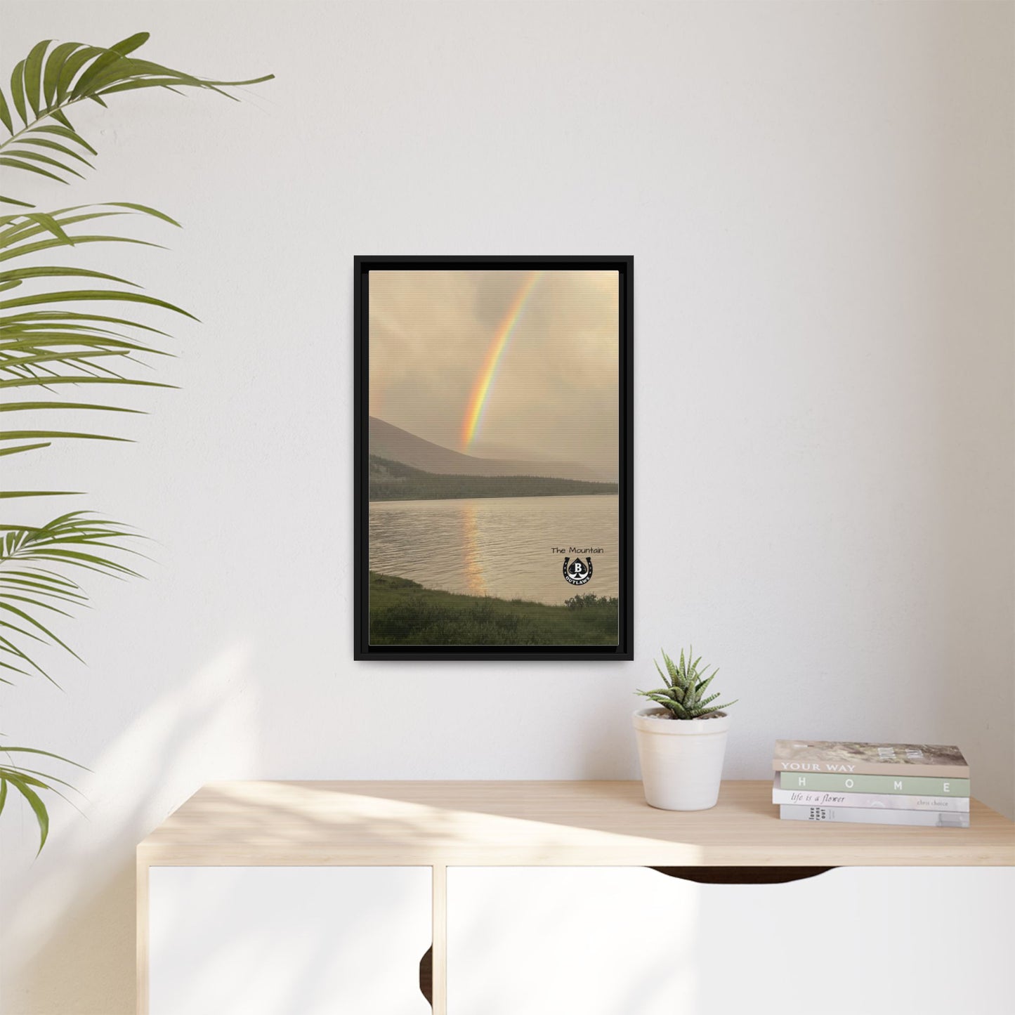 God Passed Through Here – Limited Mountain Print